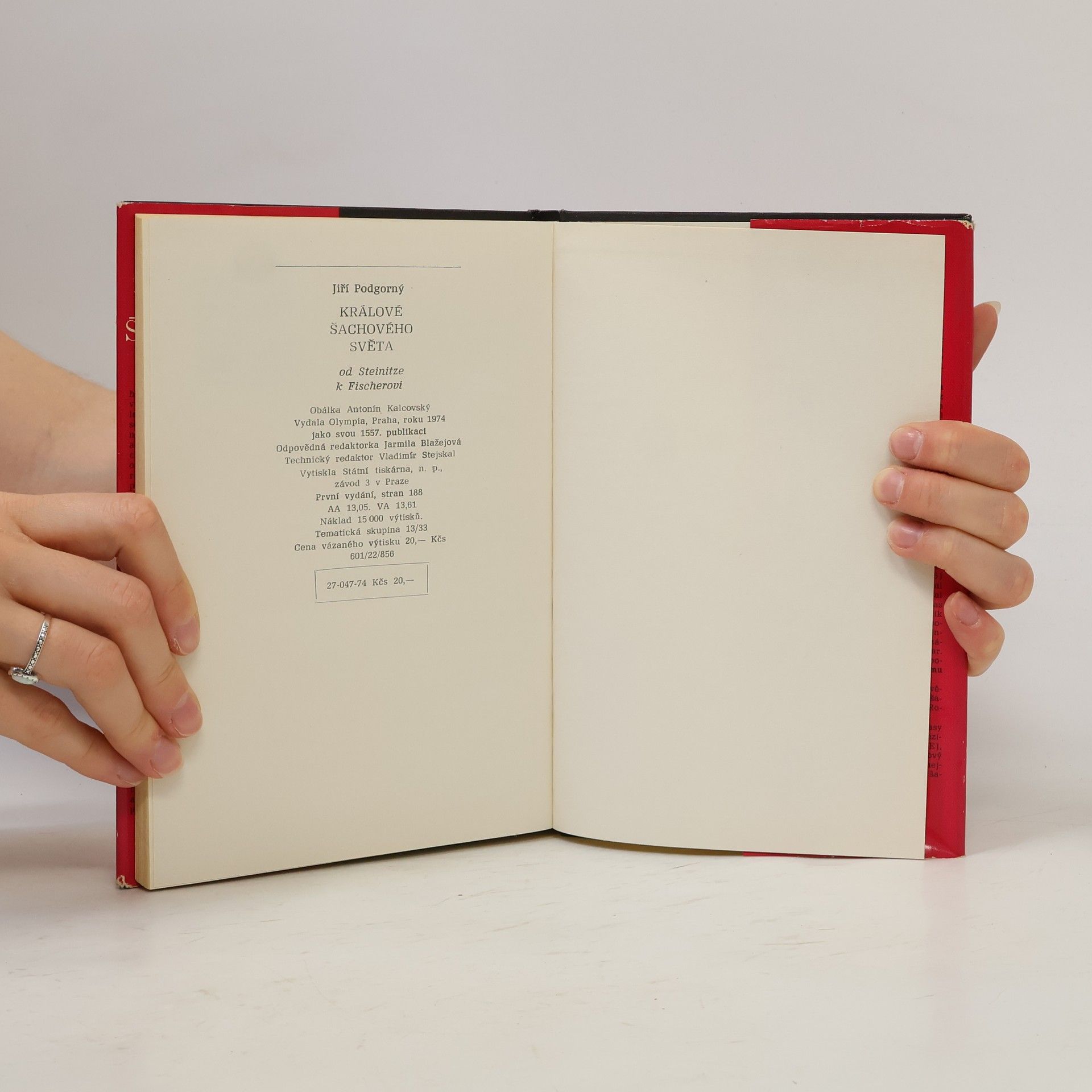 Jiří Podgorný Králové šachového světa