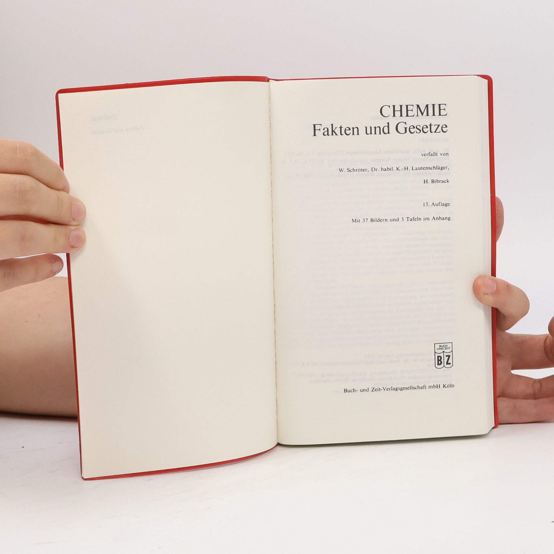 Autorenkollektiv Chemie. Fakten und Gesetze