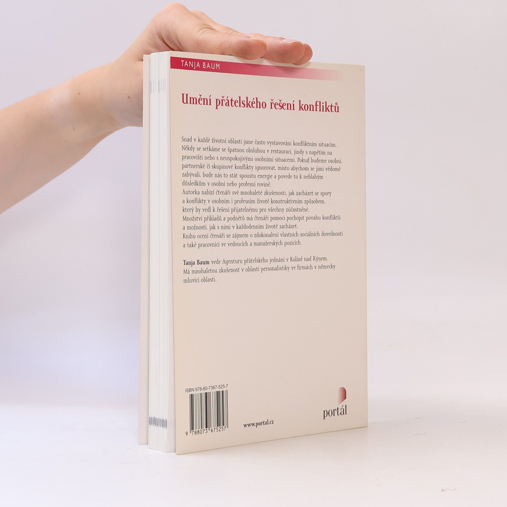 Tanja Baum Umění přátelského řešení konfliktů