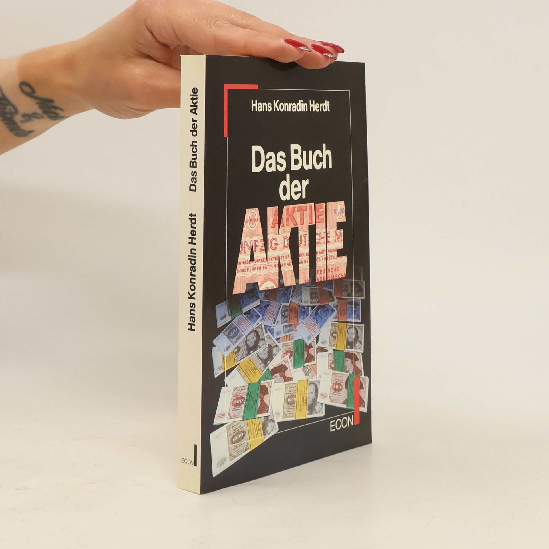 Hans Konradin Herdt Das Buch der Aktie