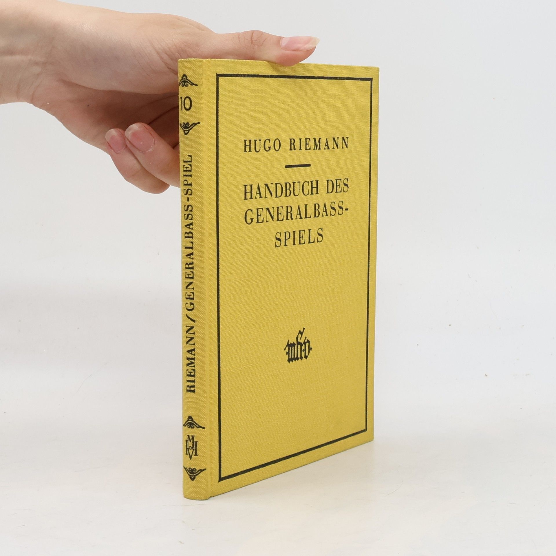Hugo Riemann Handbuch des Generalbass-spiels