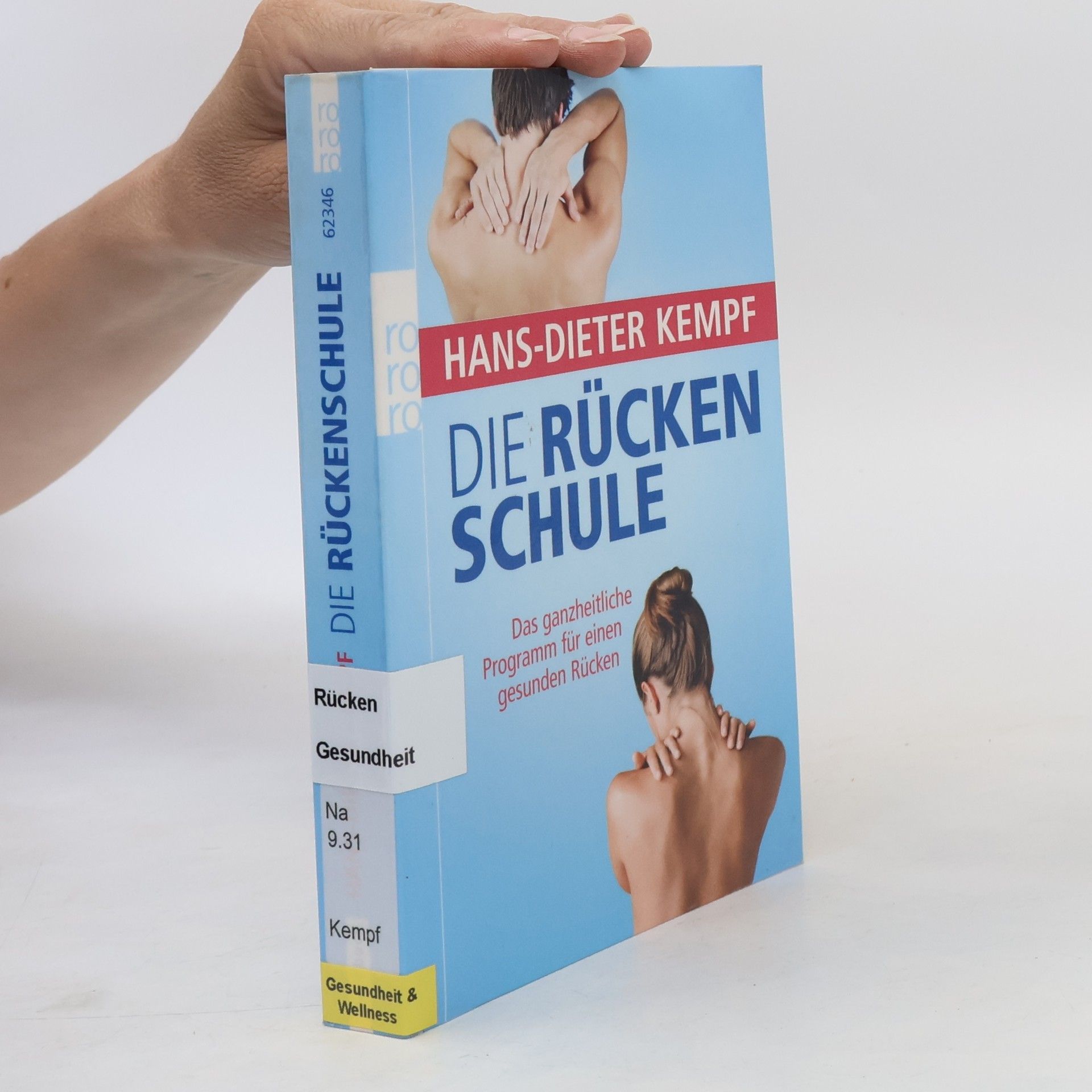 Hans Dieter Kempf Die Rückenschule