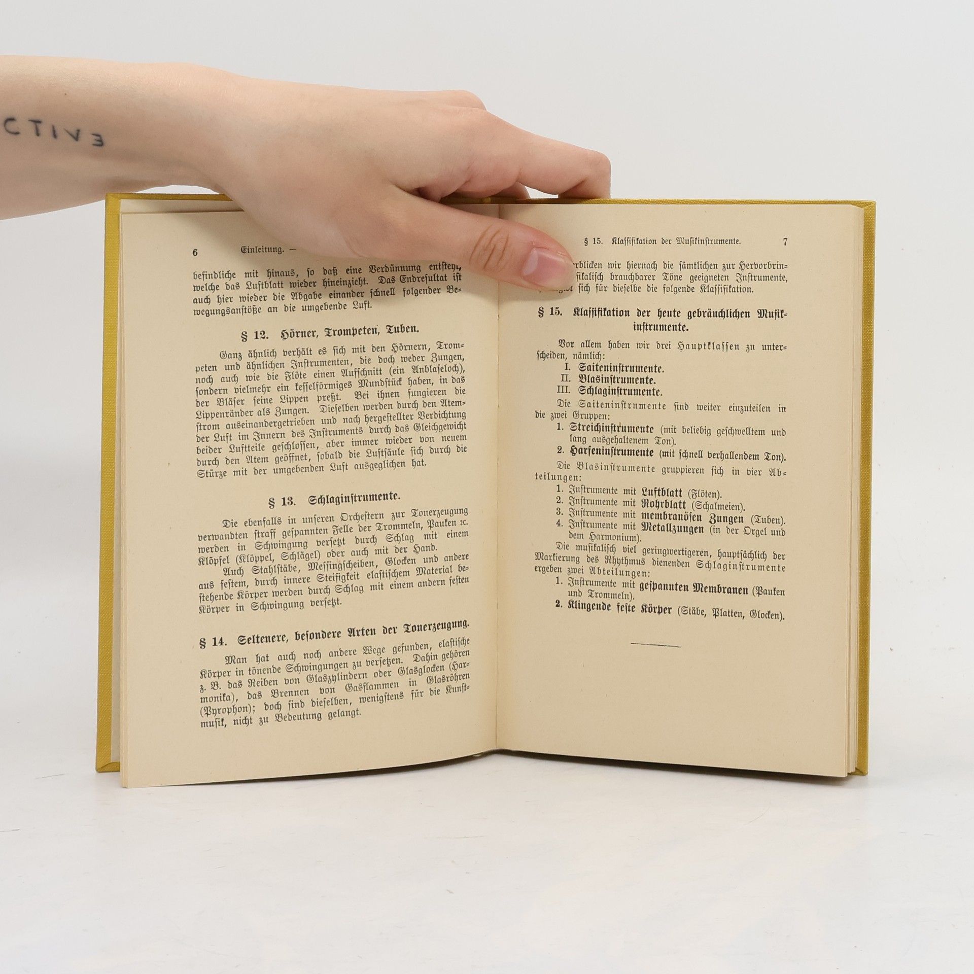 Hugo Riemann Handbuch der Musik Instrumente