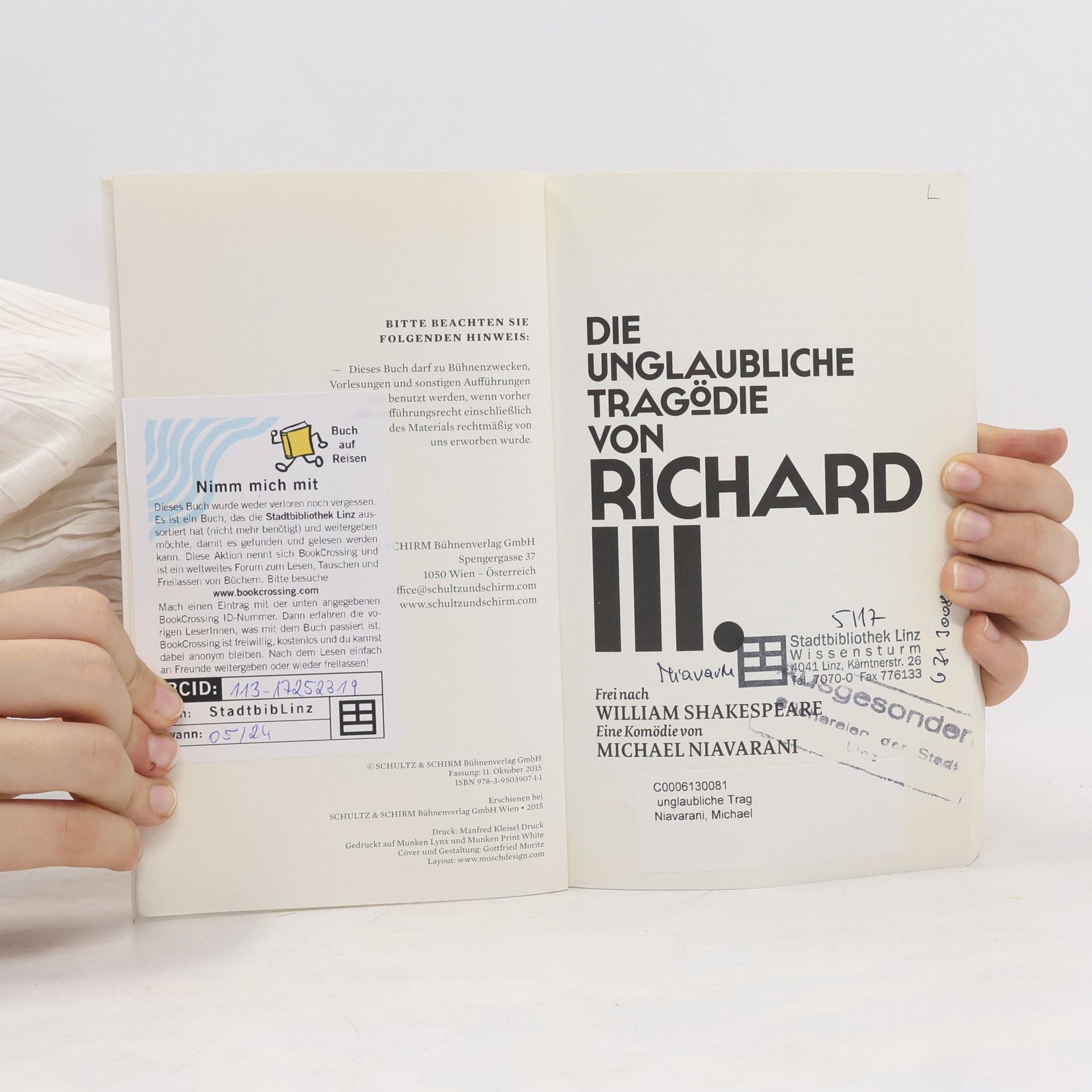 Michael Niavarani Die unglaubliche Tragödie von Richard III.