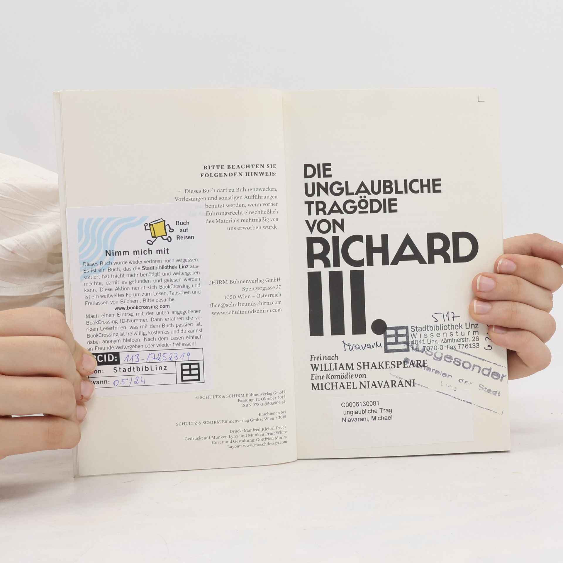 Michael Niavarani Die unglaubliche Tragödie von Richard III.