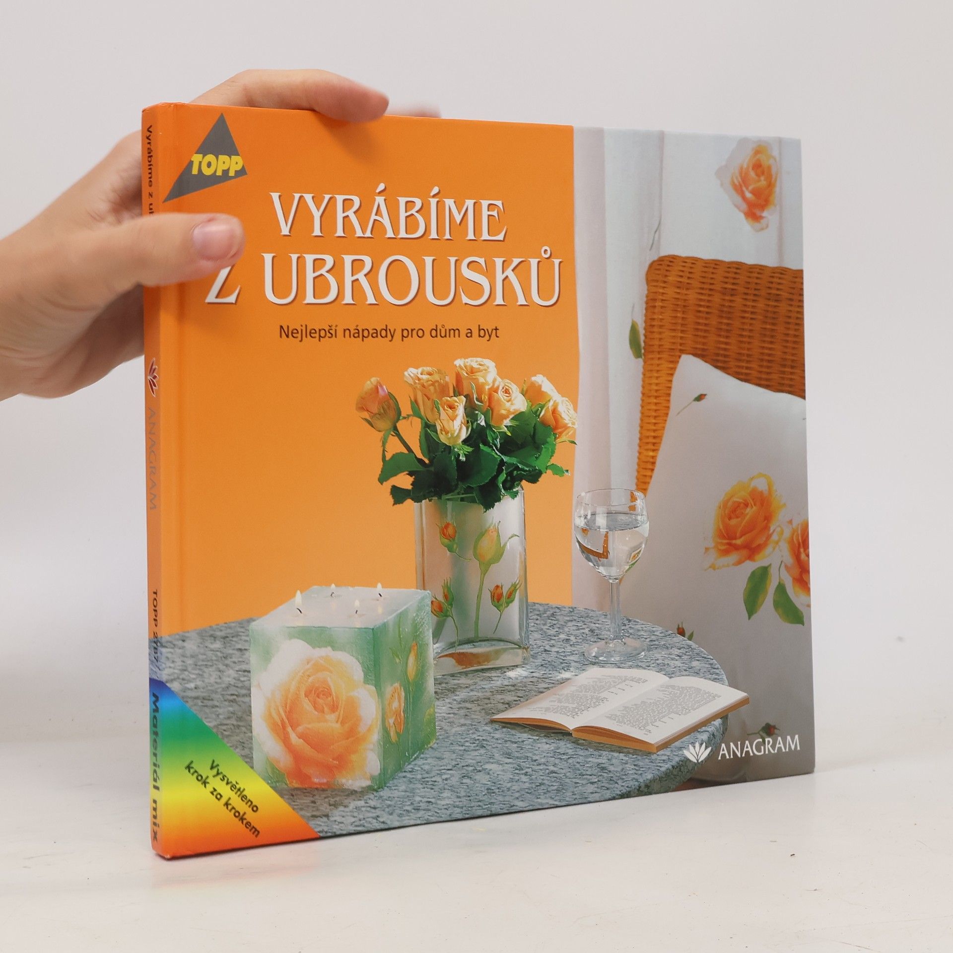 Ruth Burgos Vyrábíme z ubrousků : nejlepší nápady pro dům a byt