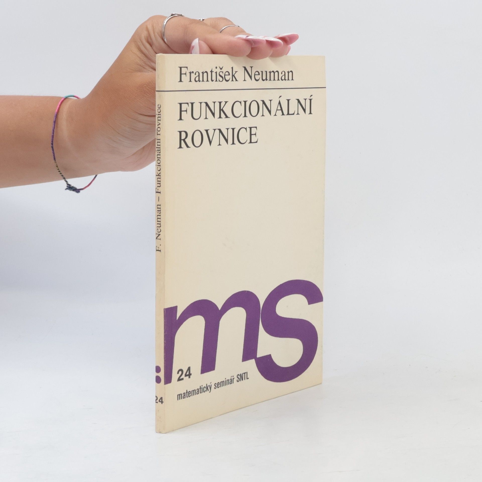 František Neuman Funkcionální rovnice
