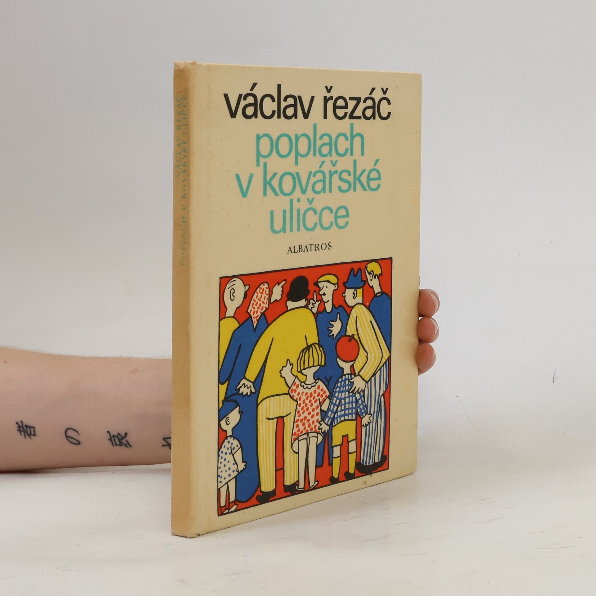 Václav Řezáč Poplach v kovářské uličce