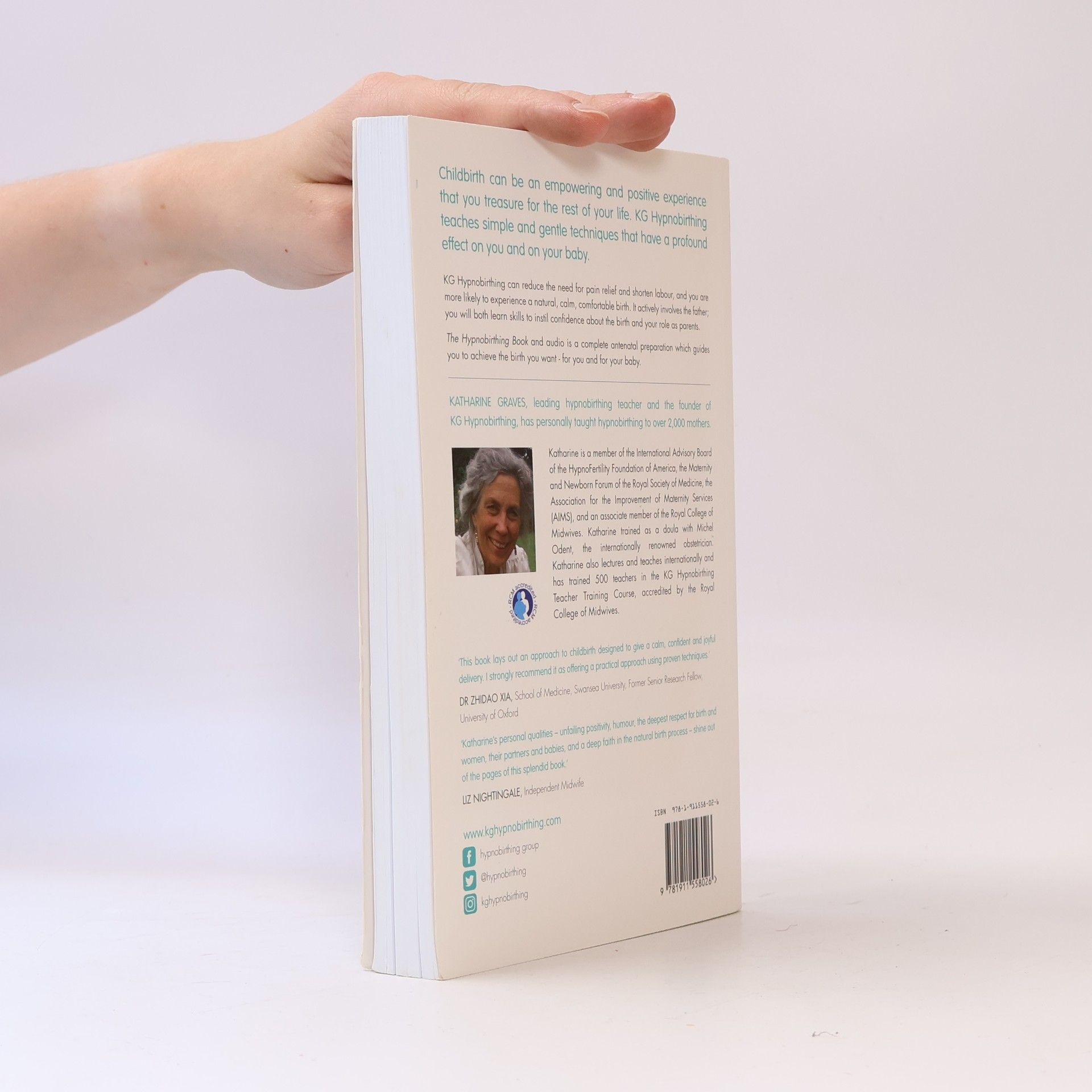 Katharine Graves The Hypnobirthing book