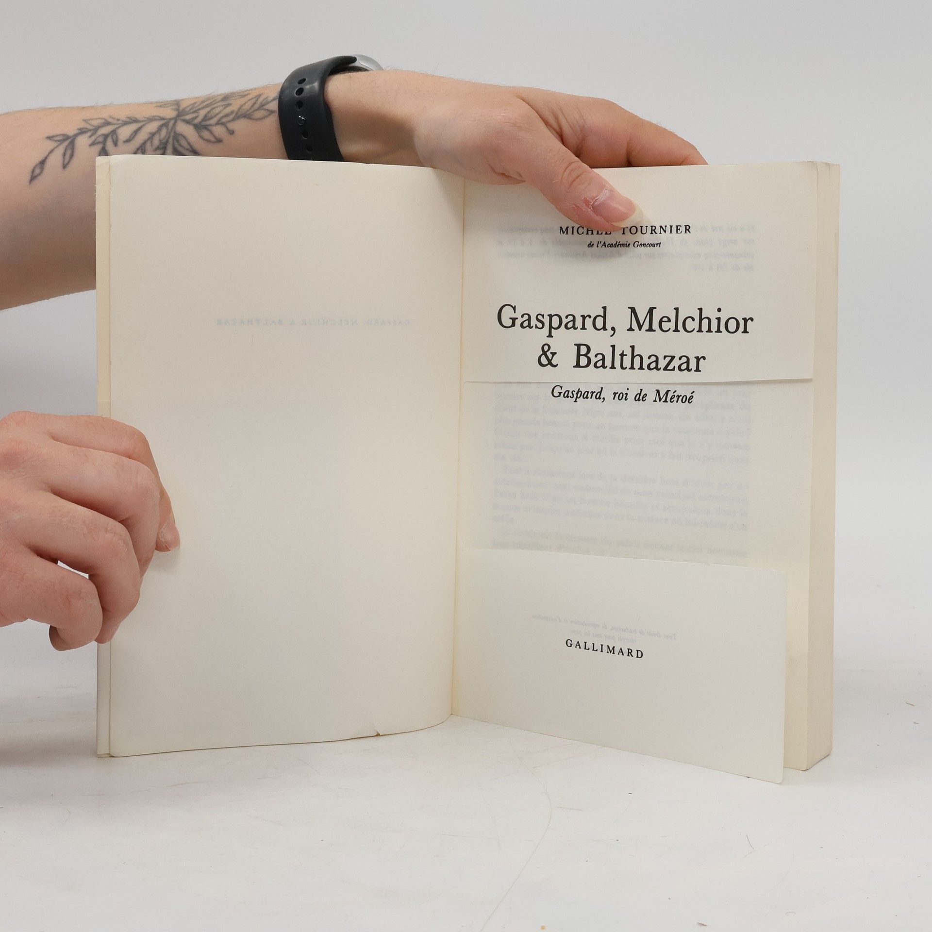 Michel Tournier Gaspard, Melchior & Balthazar