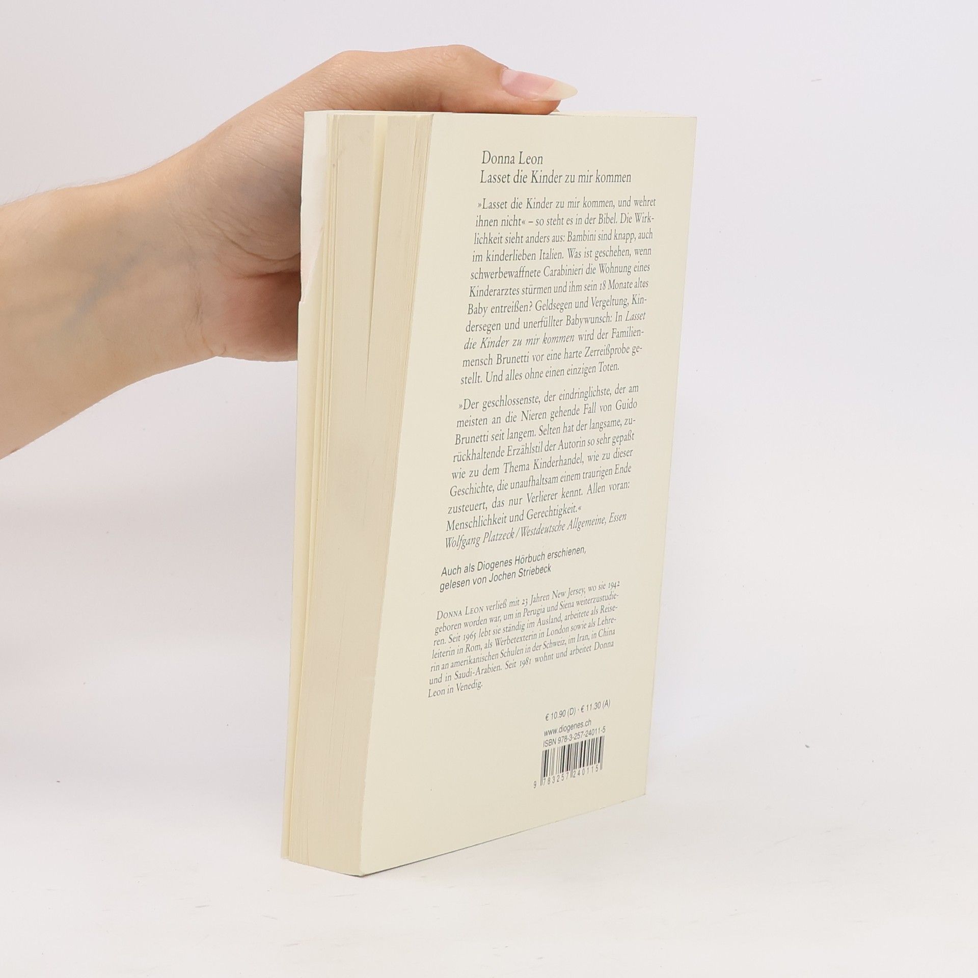 Donna Leon Lasset die Kinder zu mir kommen