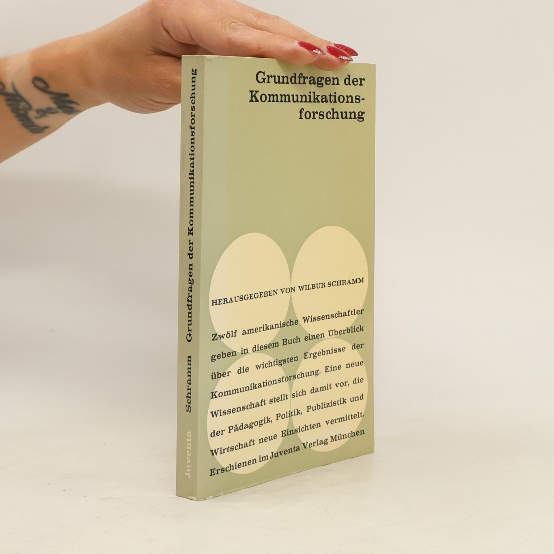 Wilbur Lang Schramm Grundfragen der Kommunikationsforschung