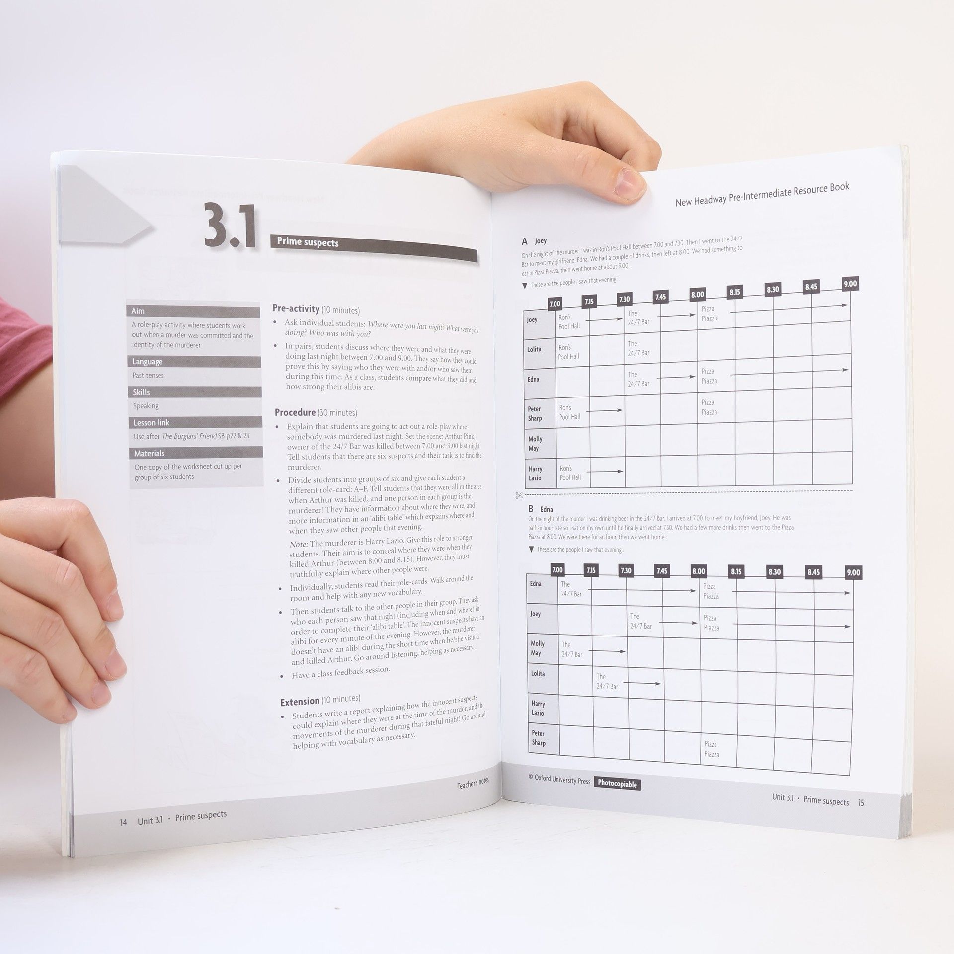 Liz Soars New Headway Pre-intermediate Teacher´s Resource Pack