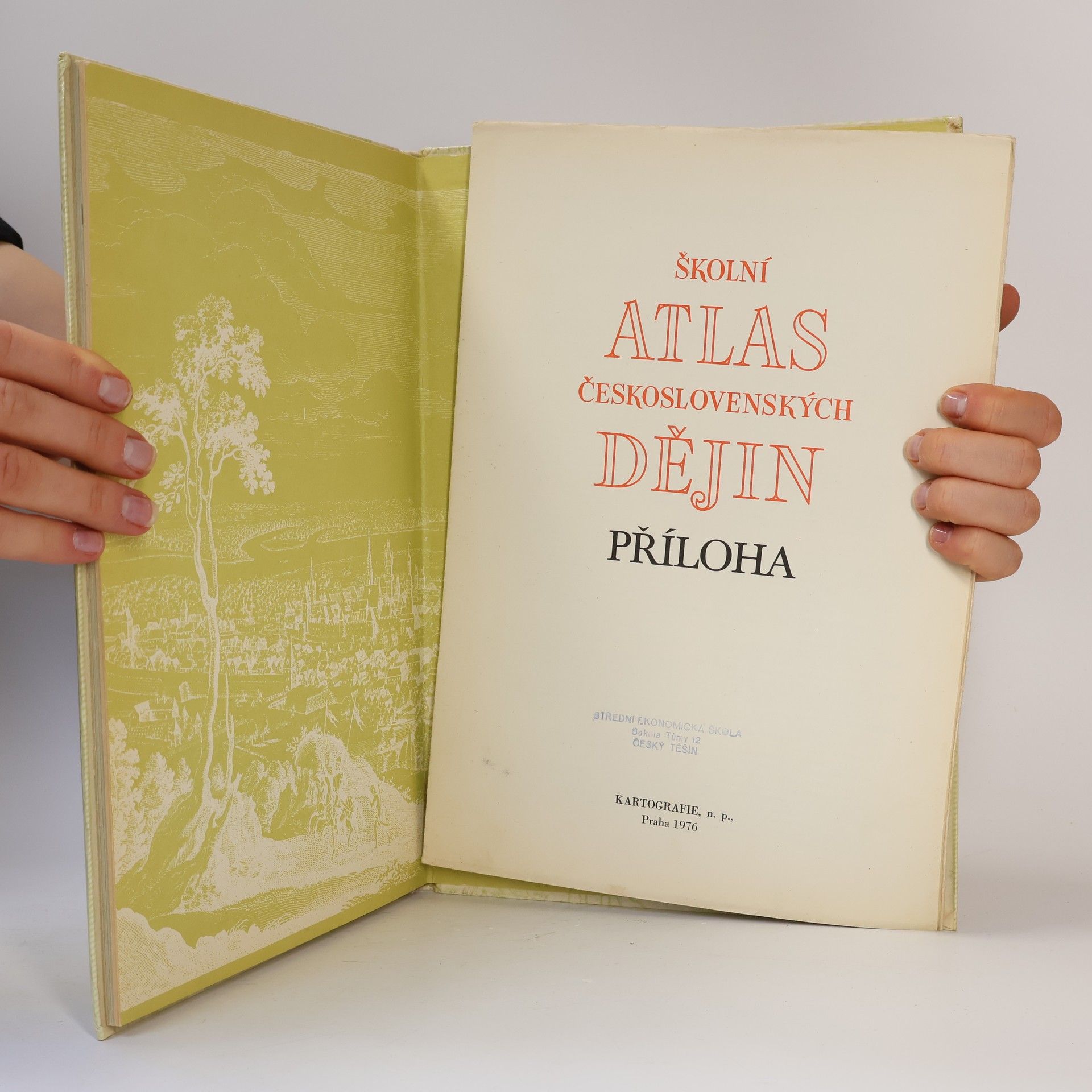 Collectif d'auteurs Školní atlas československých dějin