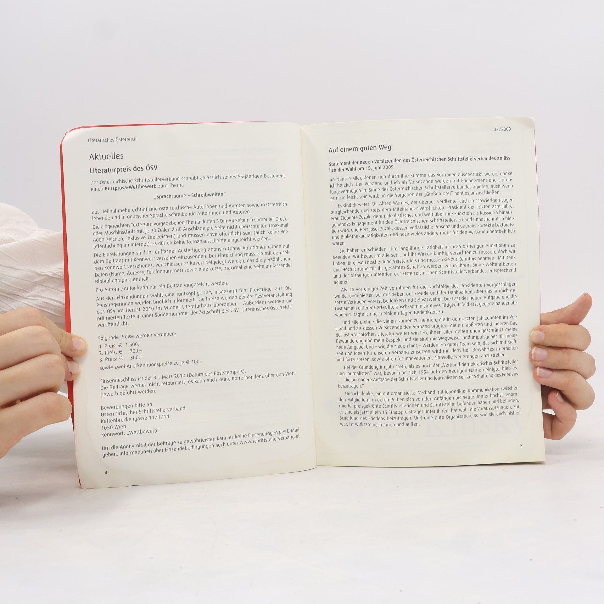 Autorenkollektiv Literarisches Österreich 2009/2