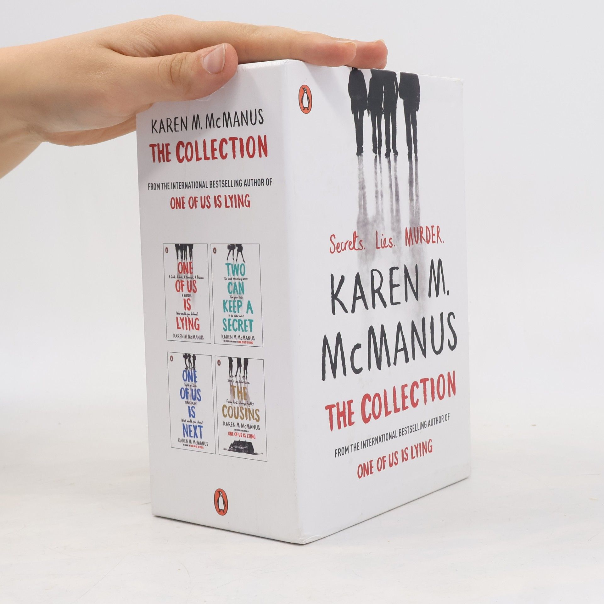 Karen M. McManus One of Us is Lying box