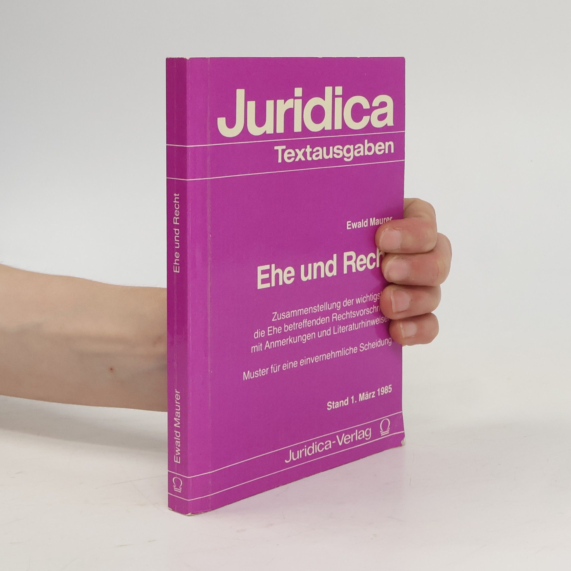 Ehe und Recht