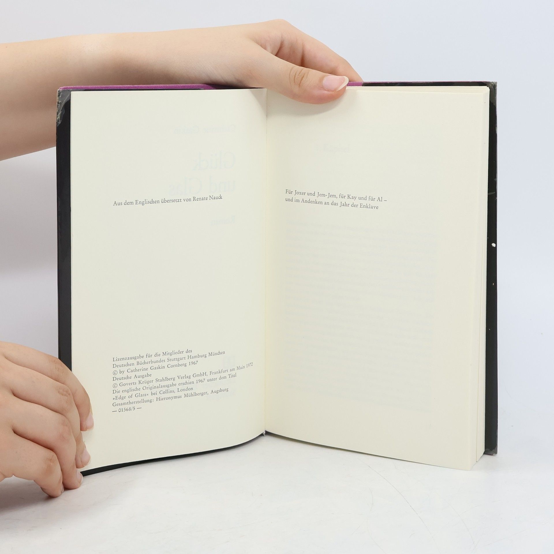 Catherine Gaskin Glück und Glas