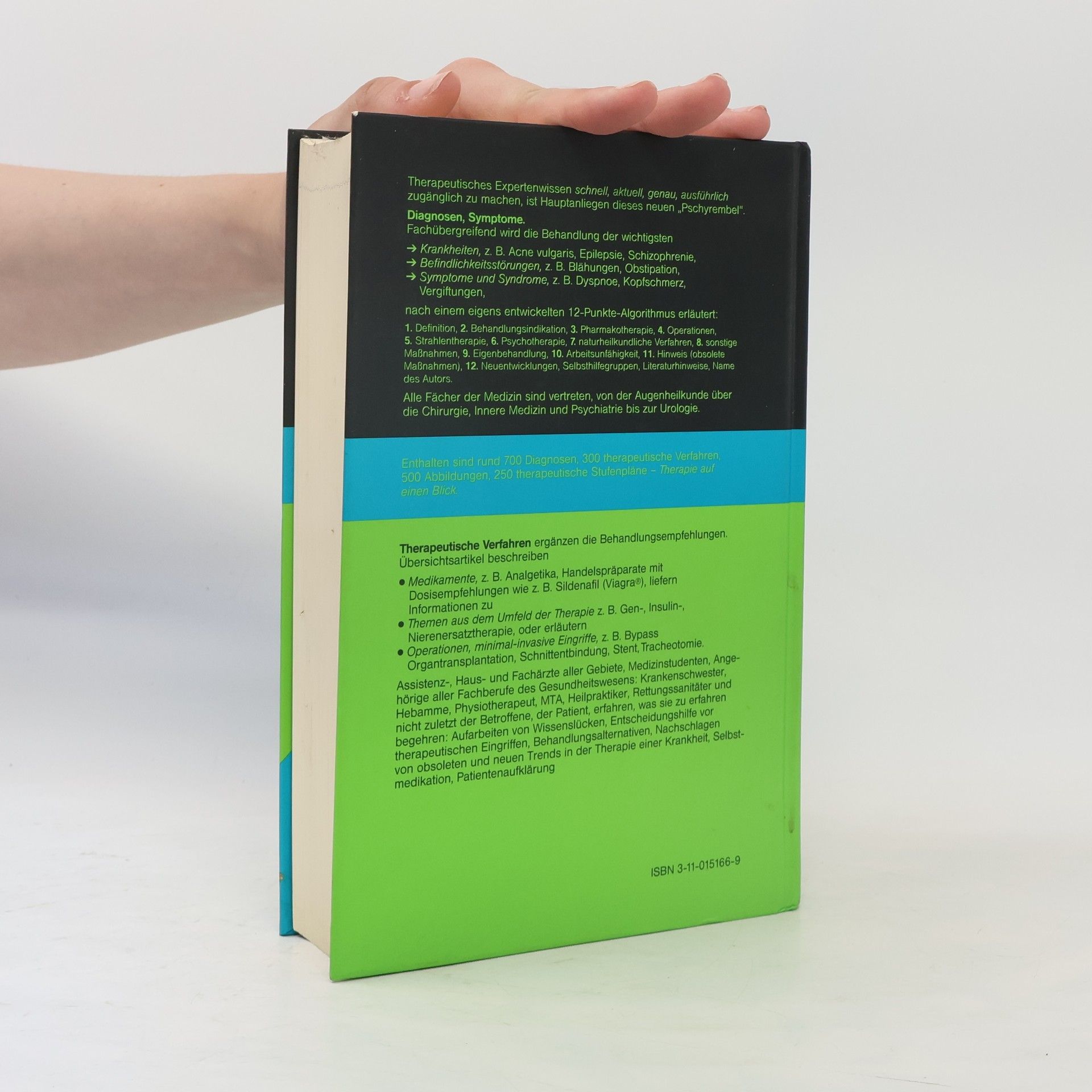 Collectif d'auteurs Pschyrembel therapeutisches Wörterbuch
