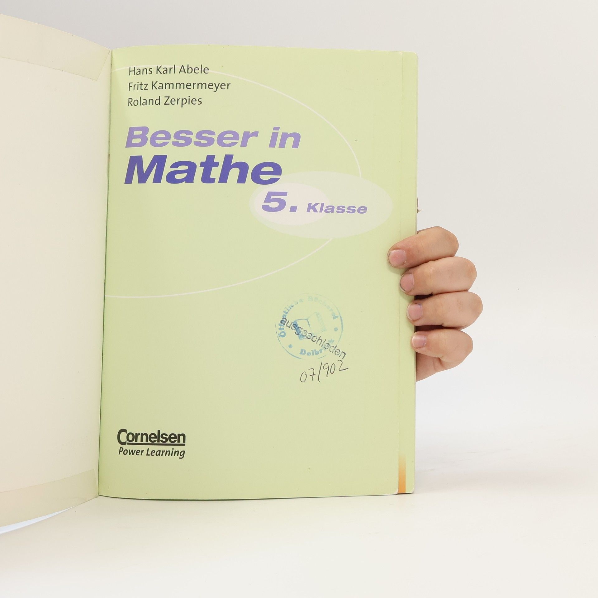 Hans Karl Abele Besser in Mathe 5. Klasse