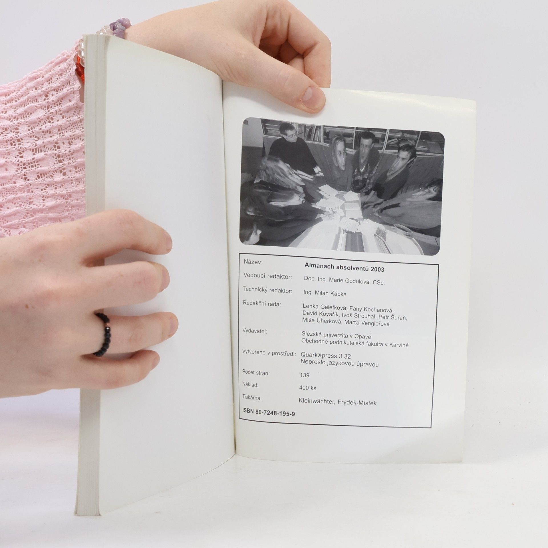 Kolektiv autorů Almanach absolventů 2003