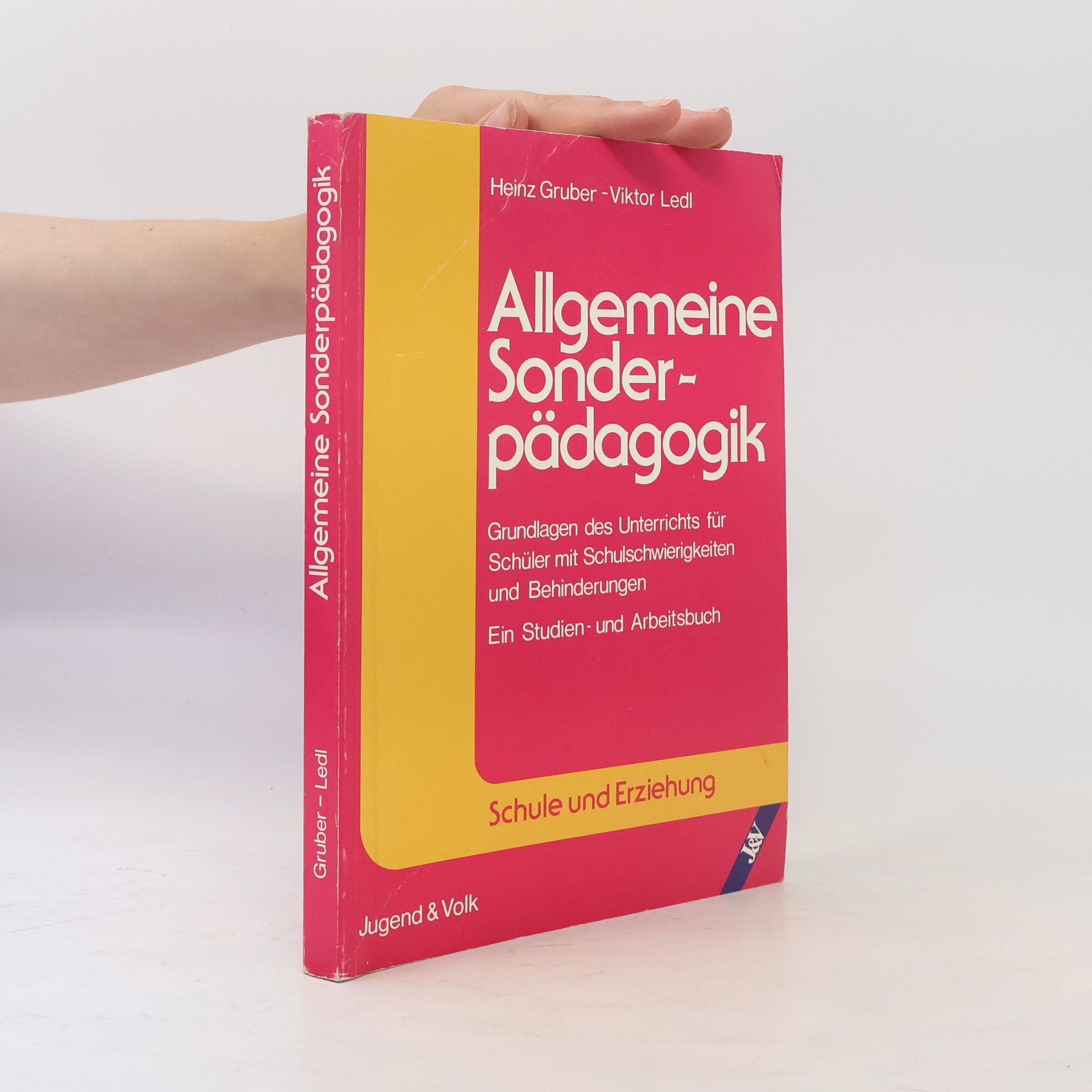 Karl-Heinz Gruber Allgemeine Sonderpädagogik : Grundlagen des Unterrichts für Schüler mit Schulschwierigkeiten und Behinderungen : ein Studien und Arbeitsbuch