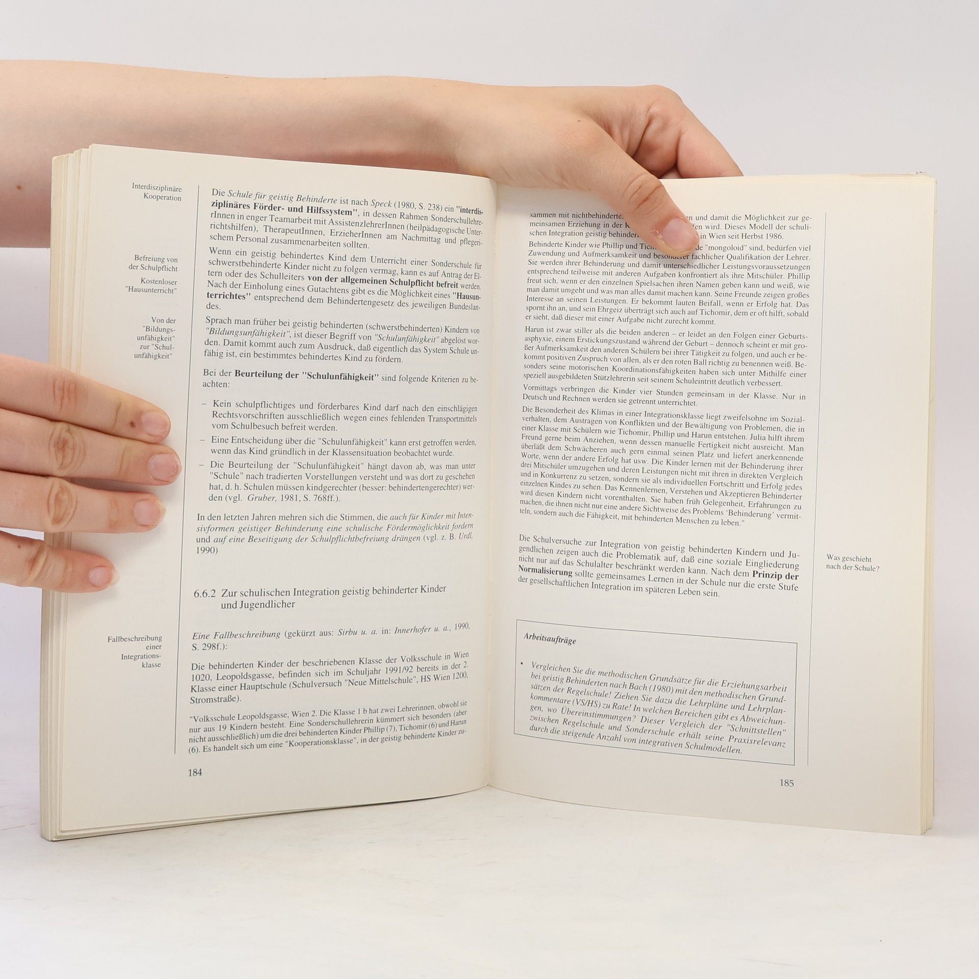 Karl-Heinz Gruber Allgemeine Sonderpädagogik : Grundlagen des Unterrichts für Schüler mit Schulschwierigkeiten und Behinderungen : ein Studien und Arbeitsbuch