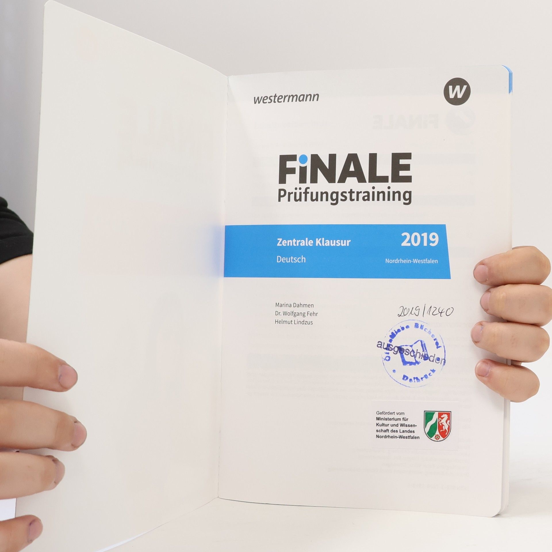 Marina Dahmer Finale Prüfungstraining 2019 - Zentrale Klausuren am Ende der Einführungsphase Nordrhein-Westfalen, Deutsch