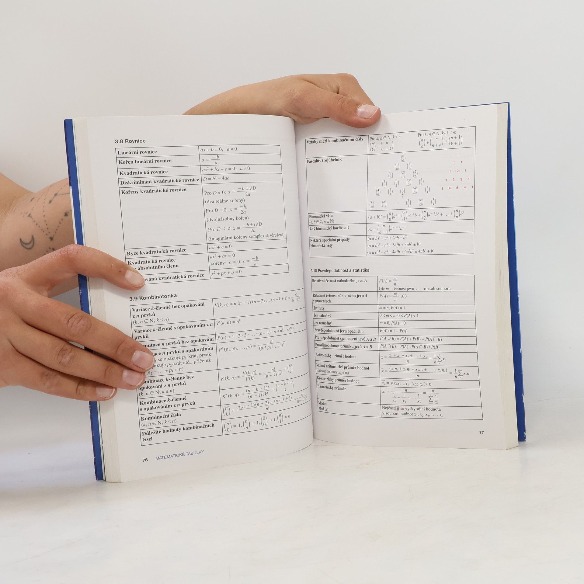 Radek Chajda Matematické, fyzikální a chemické tabulky pro střední školy