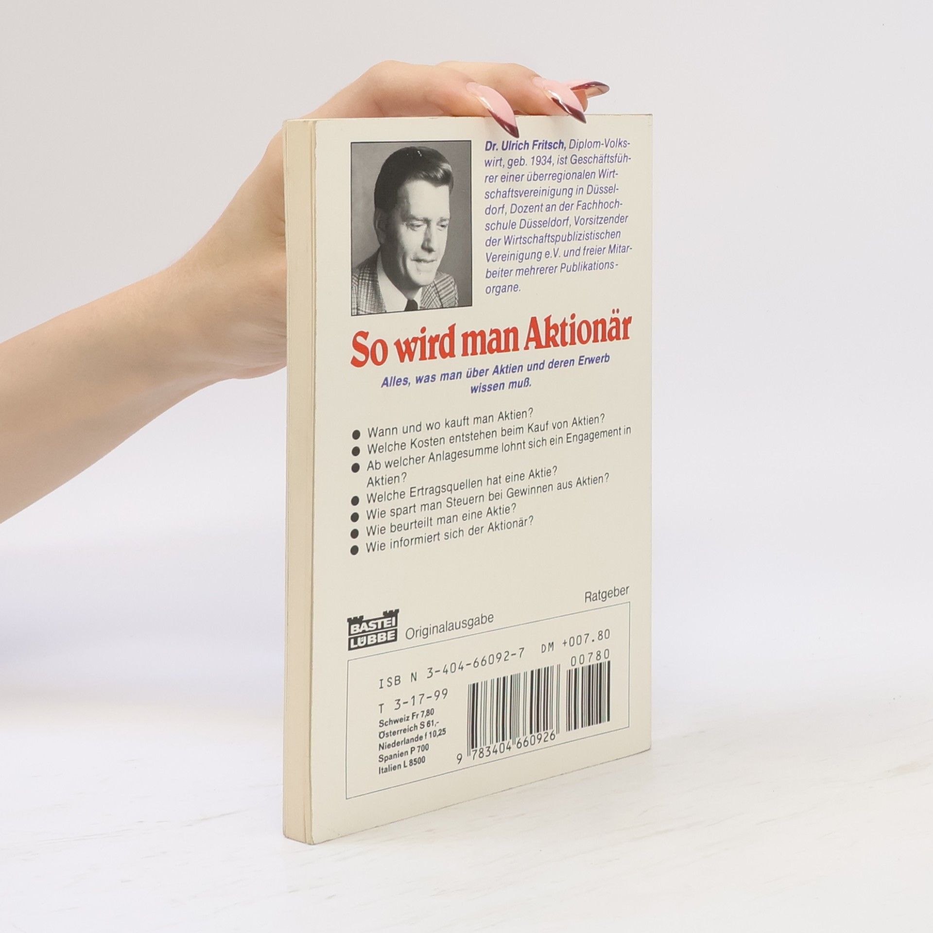 Ulrich Fritsch So wird man Aktionär