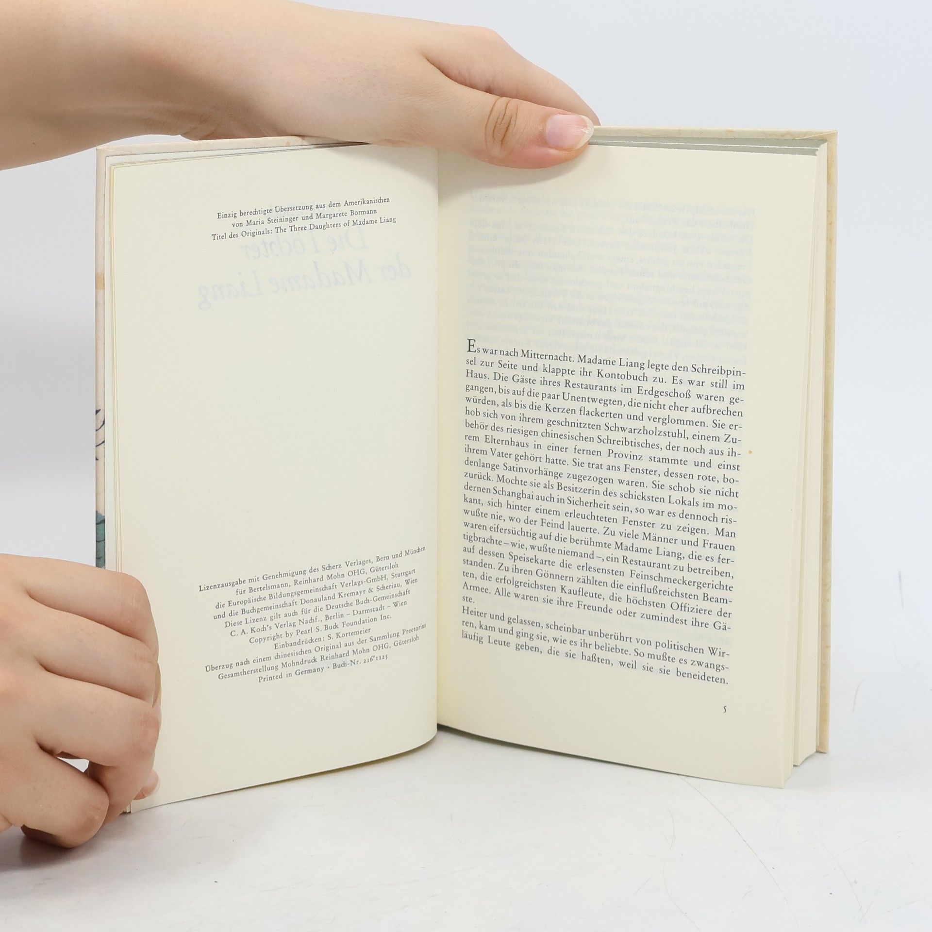 Pearl S. Buck Die Töchter der Madame Liang