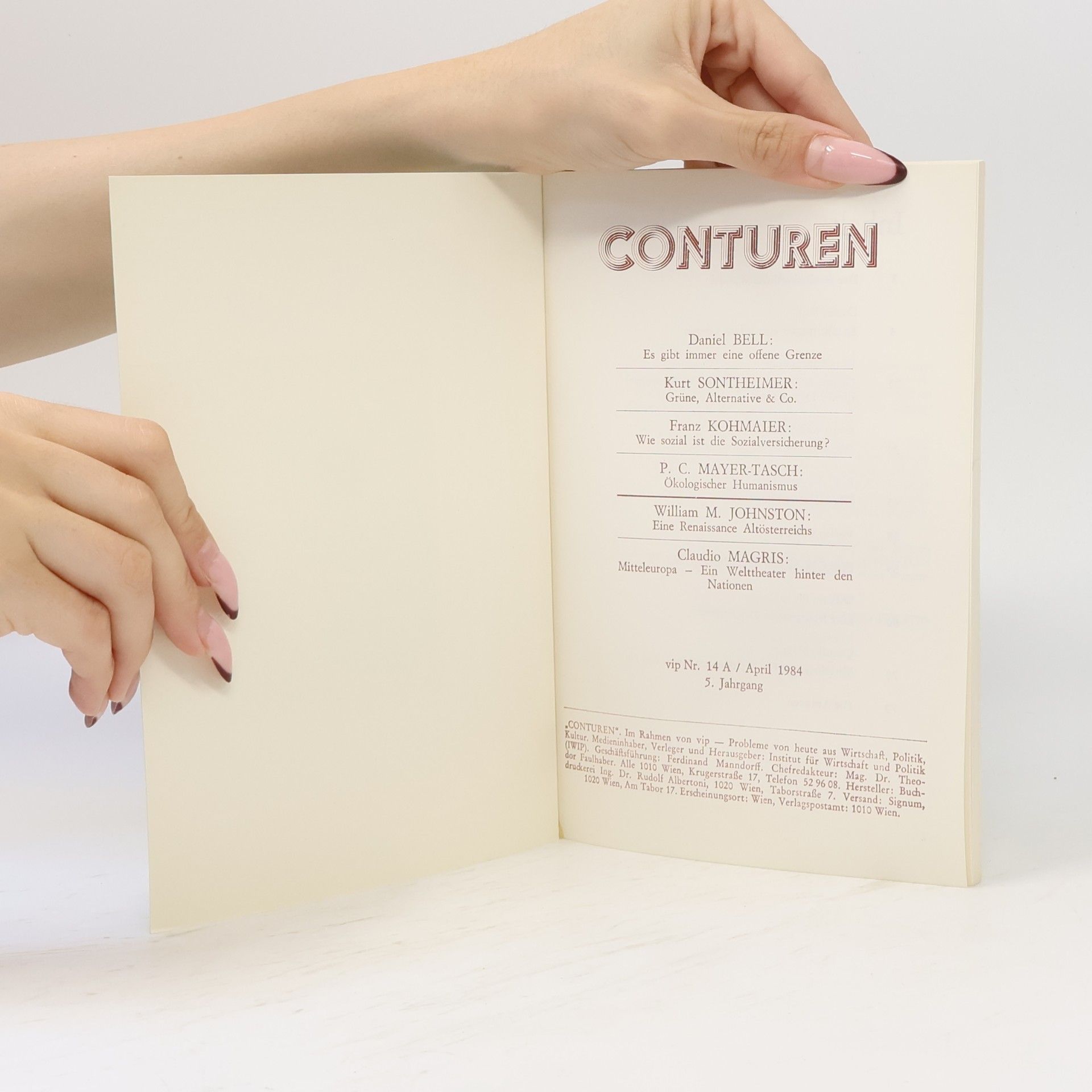 Various authors Conturen