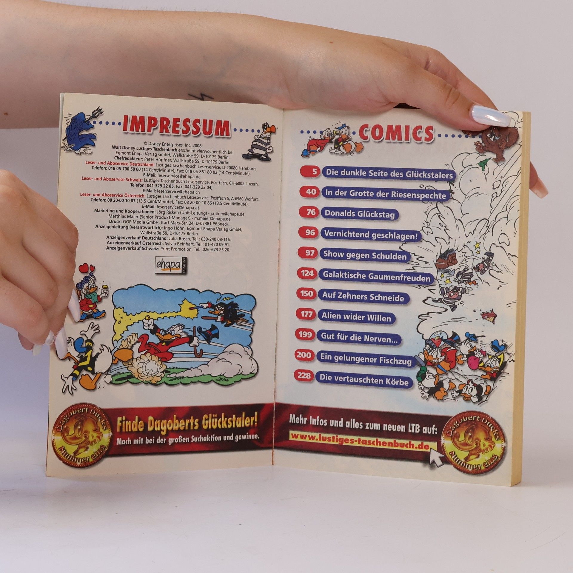 Walt Disney Lustiges Taschenbuch 381