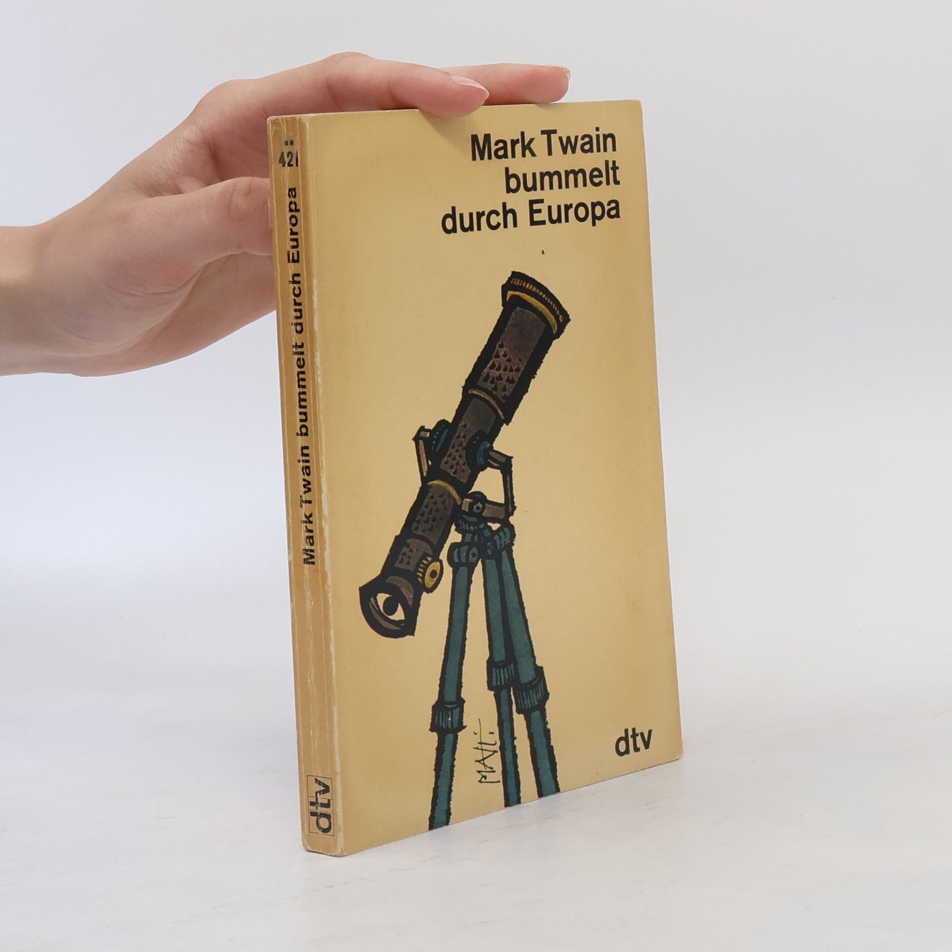 Mark Twain bummelt durch Europa