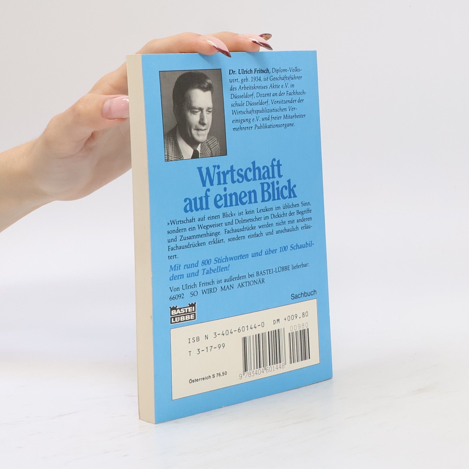 Ulrich Fritsch Wirtschaft auf einen Blick