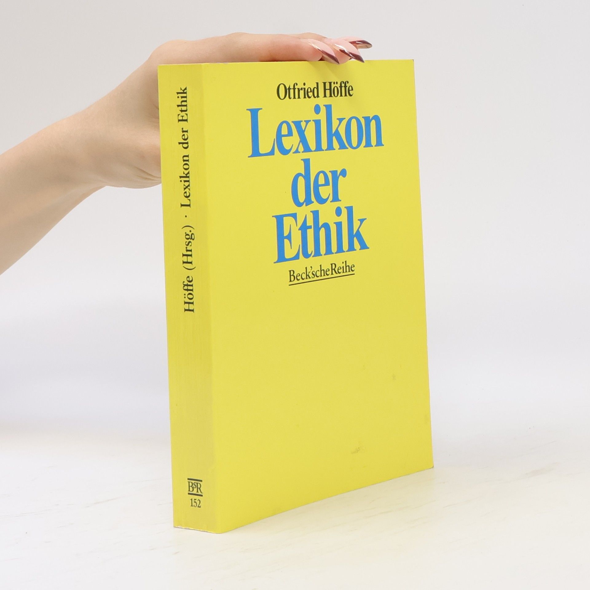 Otfried Höffe Lexikon der Ethik