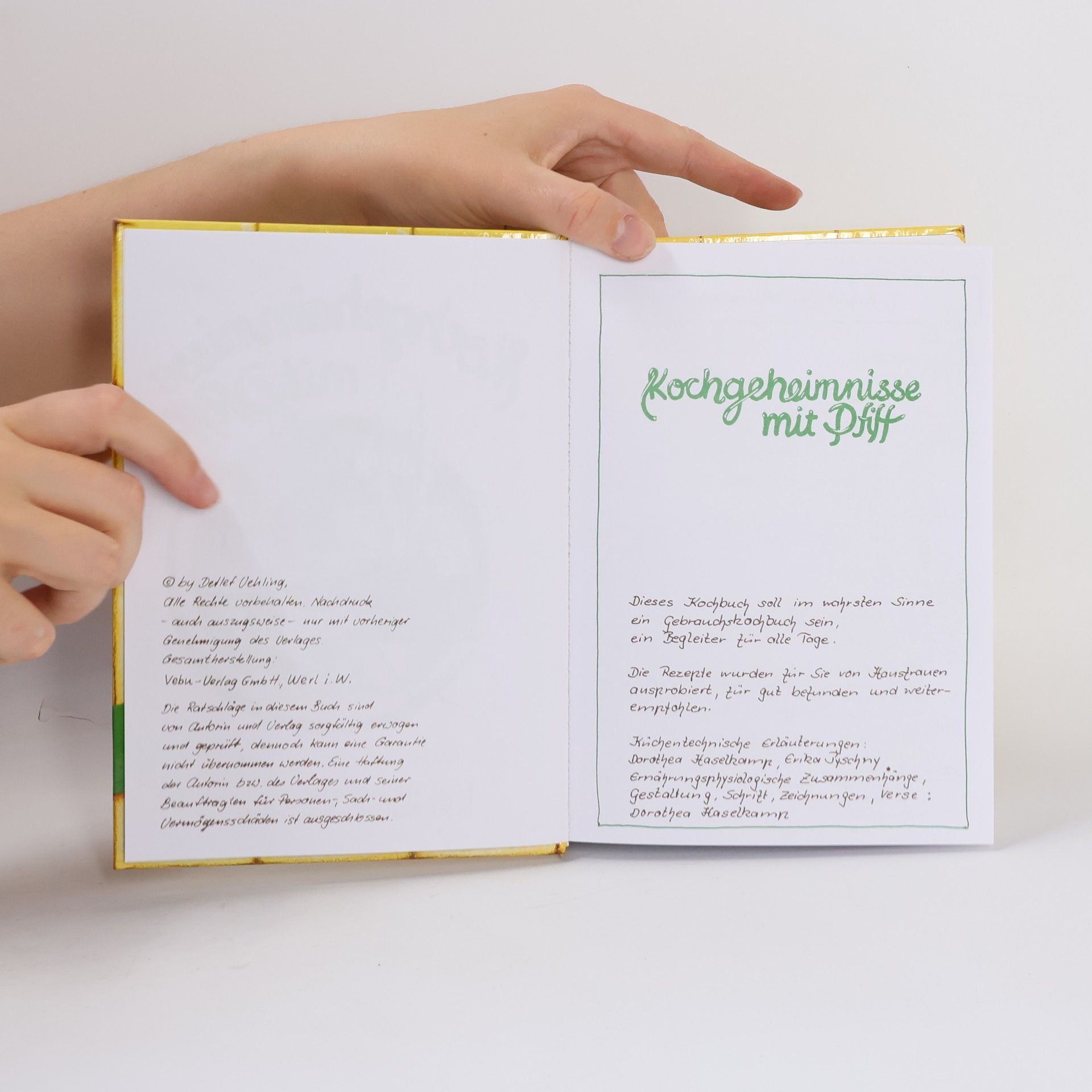 Dorothea Haselkamp Dorothea’s Kochgeheimnisse mit Pfiff