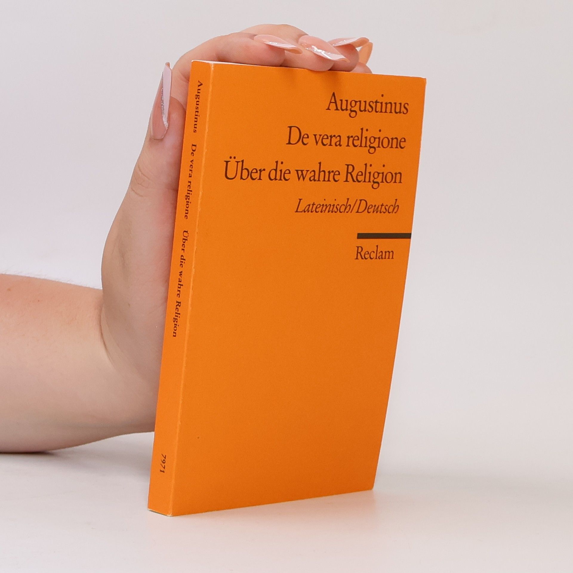 Wilhelm Thimme Über die wahre Religion, Lateinisch / Deutsch. De vera religione