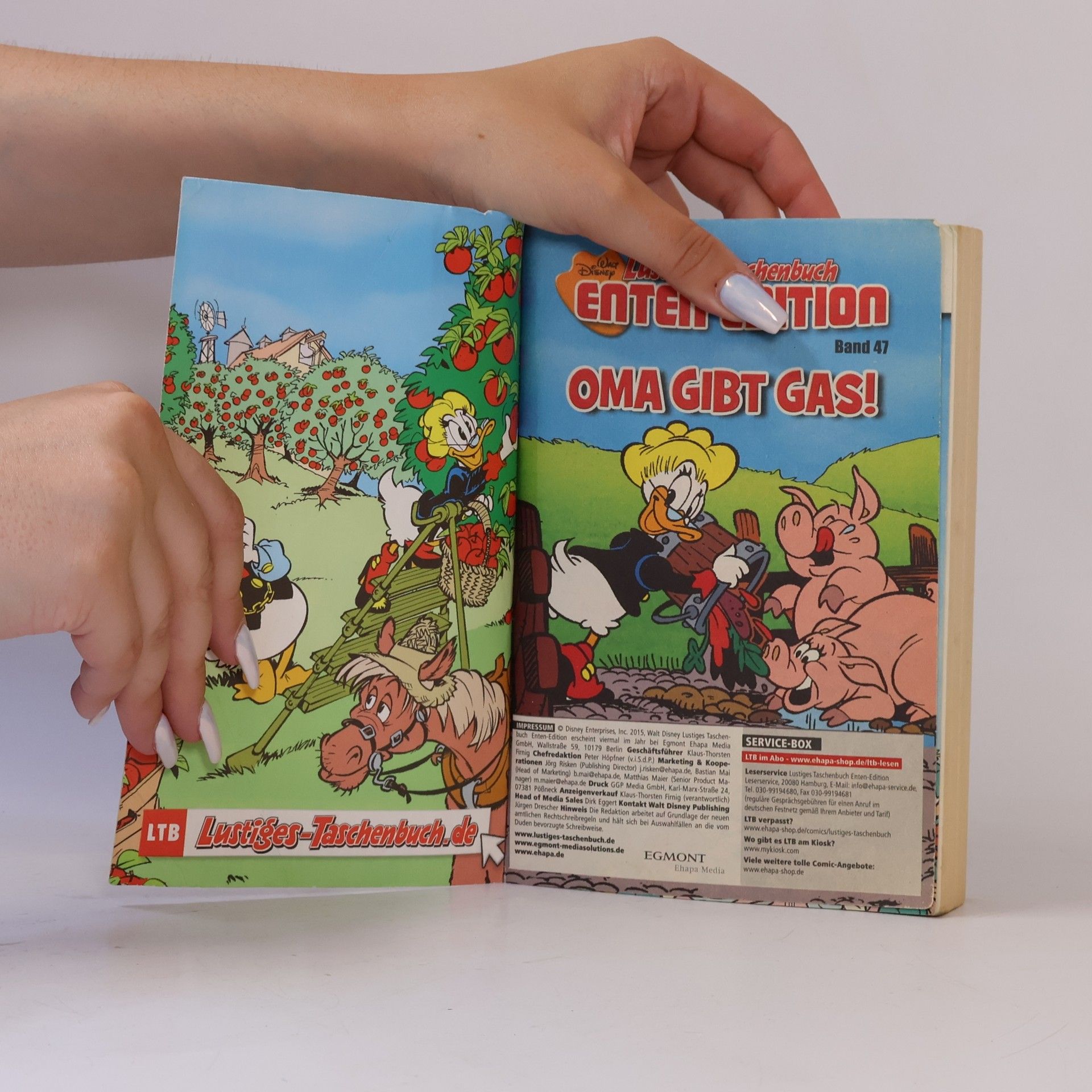 Walt Disney Lustiges Taschenbuch 47. Oma gibt Gas!
