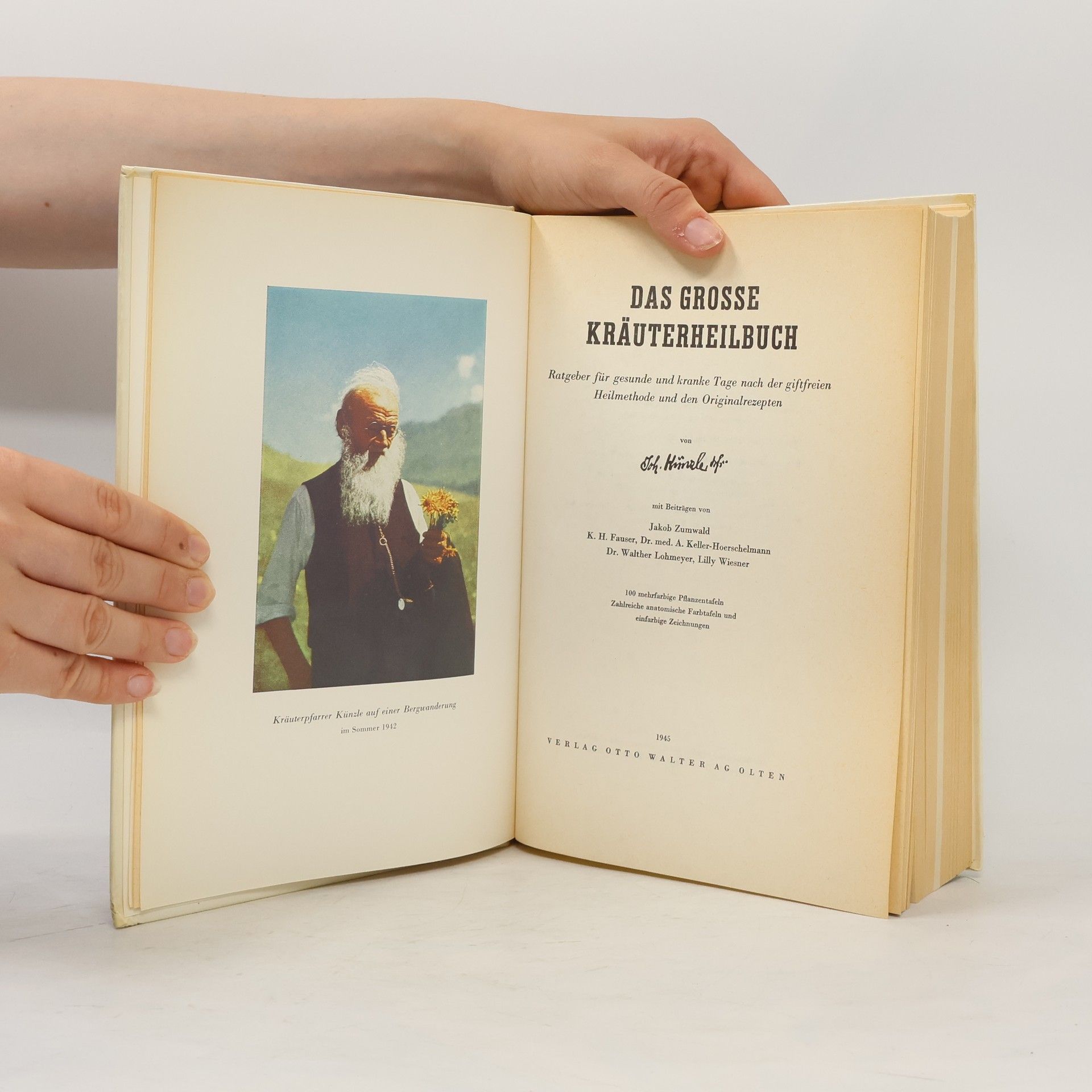 Jakob Zumwald Das Grosse Kräuterheilbuch