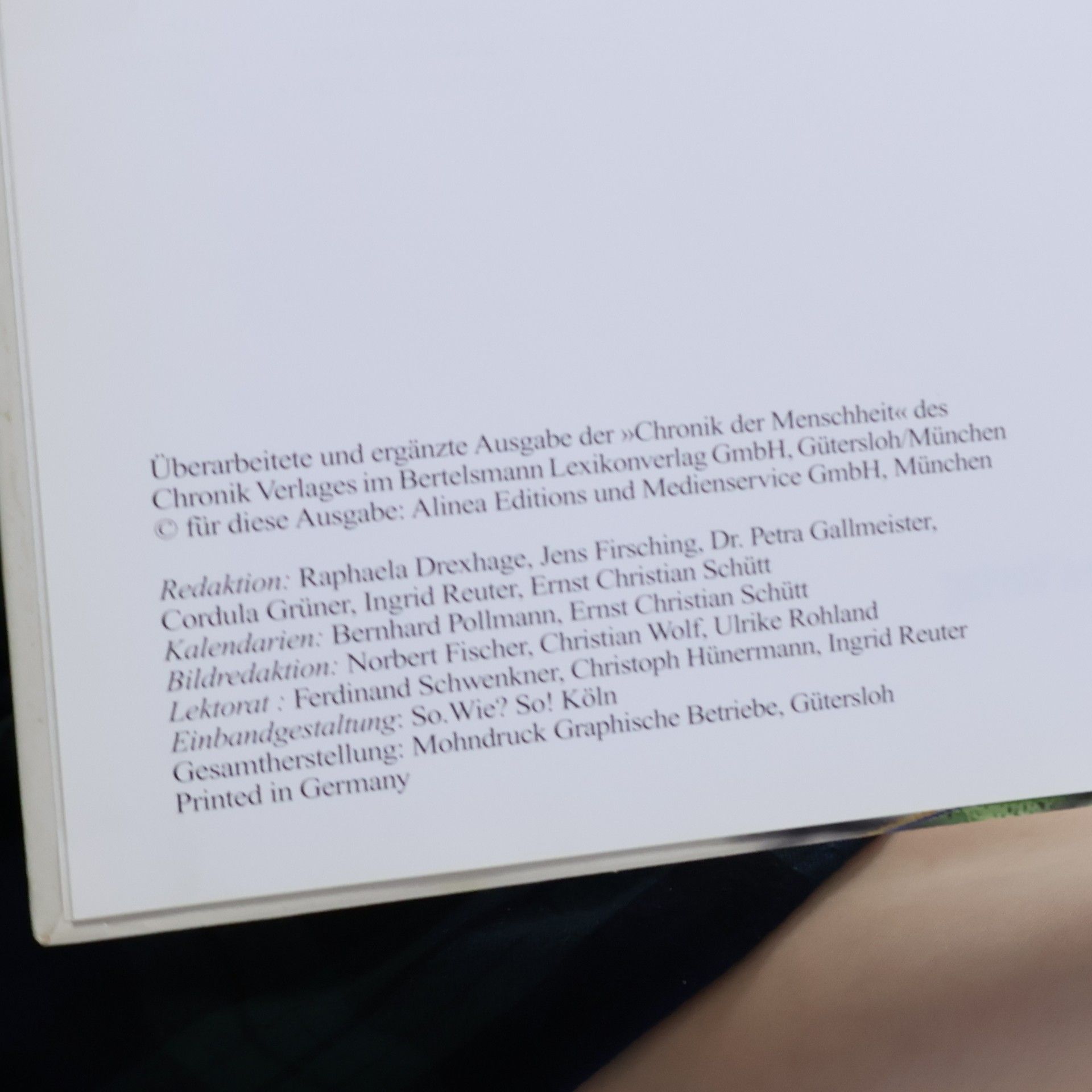 Autorenkollektiv 2000 Jahre. Chronik der Weltgeschichte