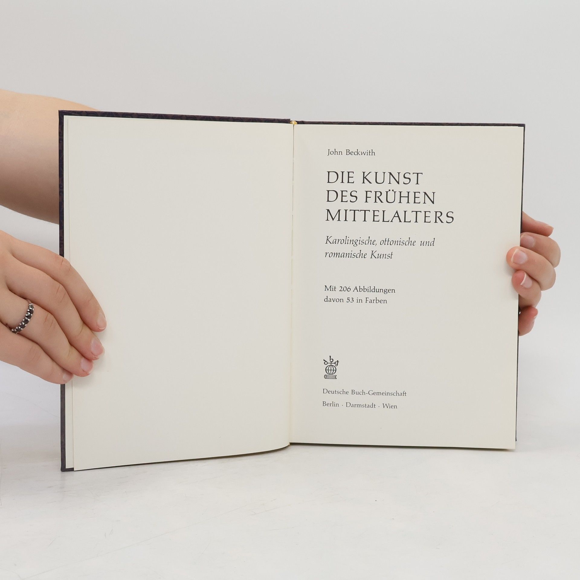 John Beckwith Die Kunst des frühen Mittelalters