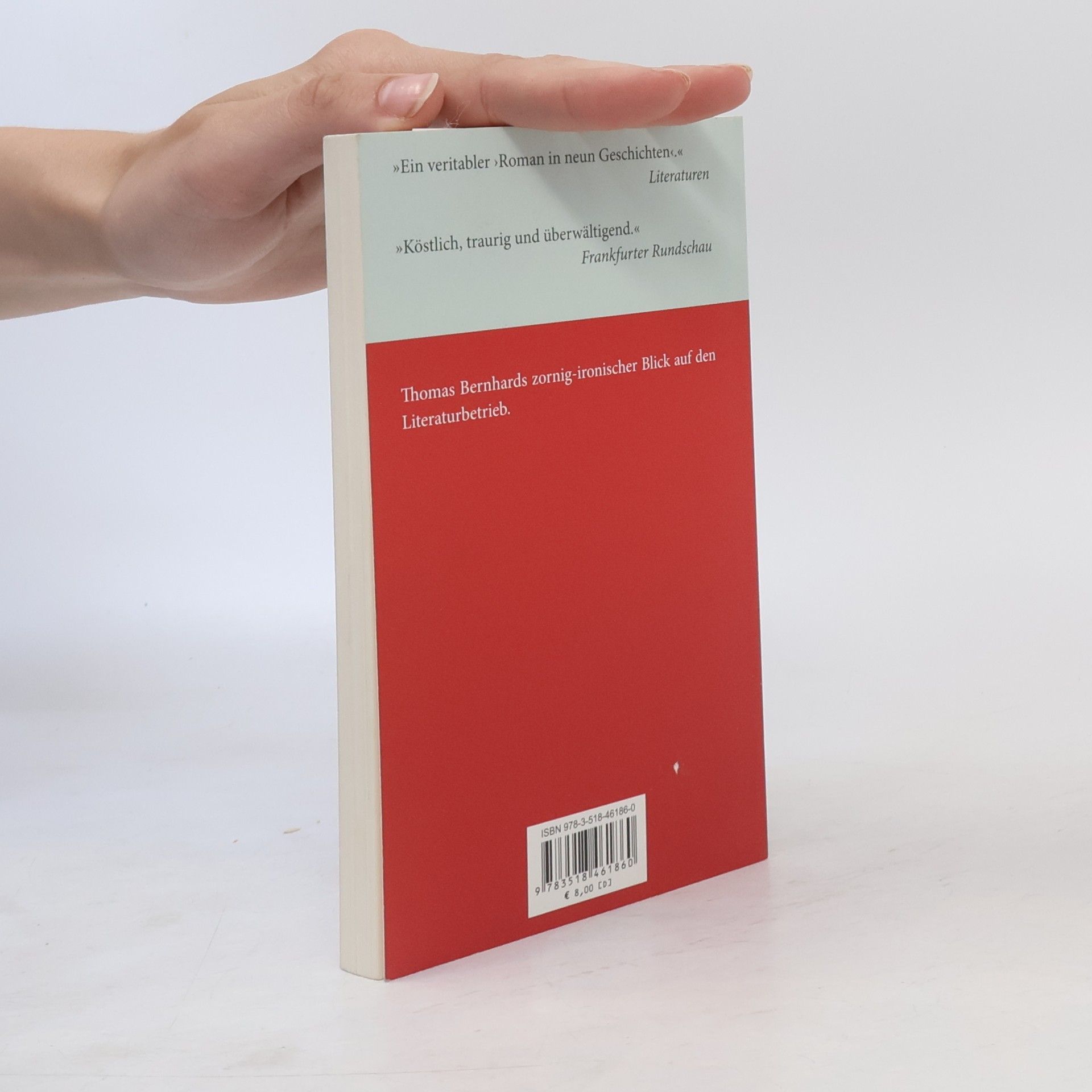 Thomas Bernhard Meine Preise