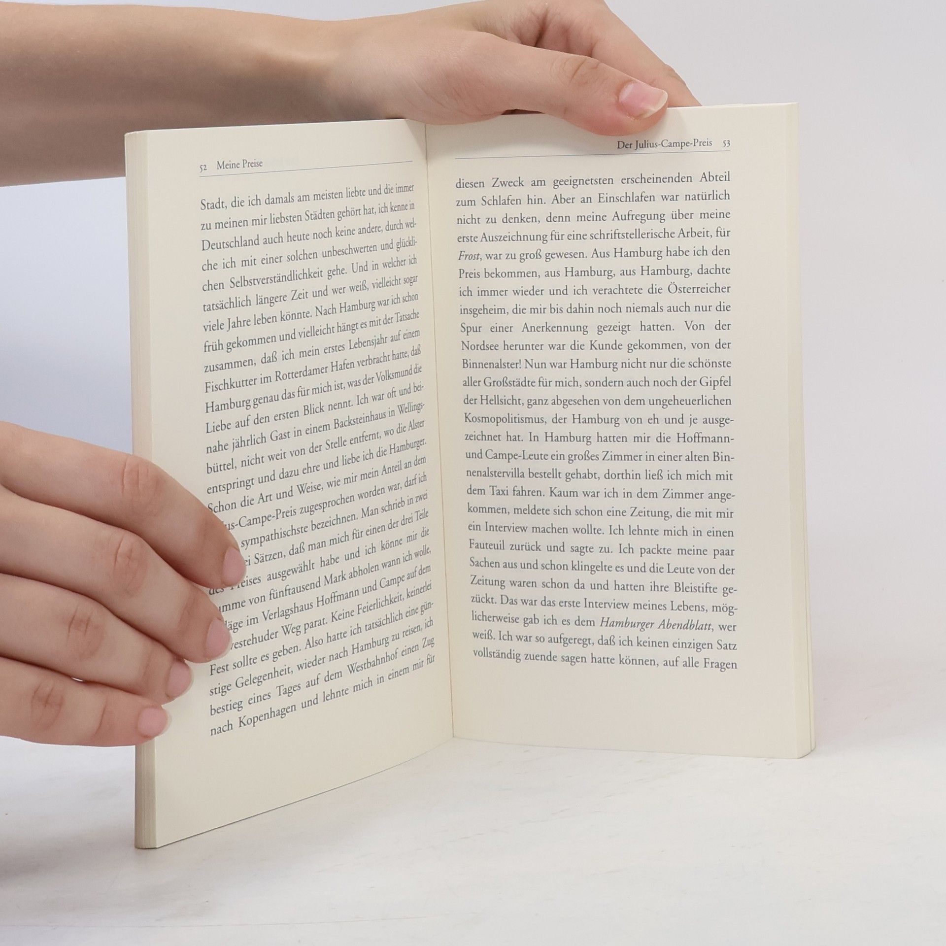Thomas Bernhard Meine Preise