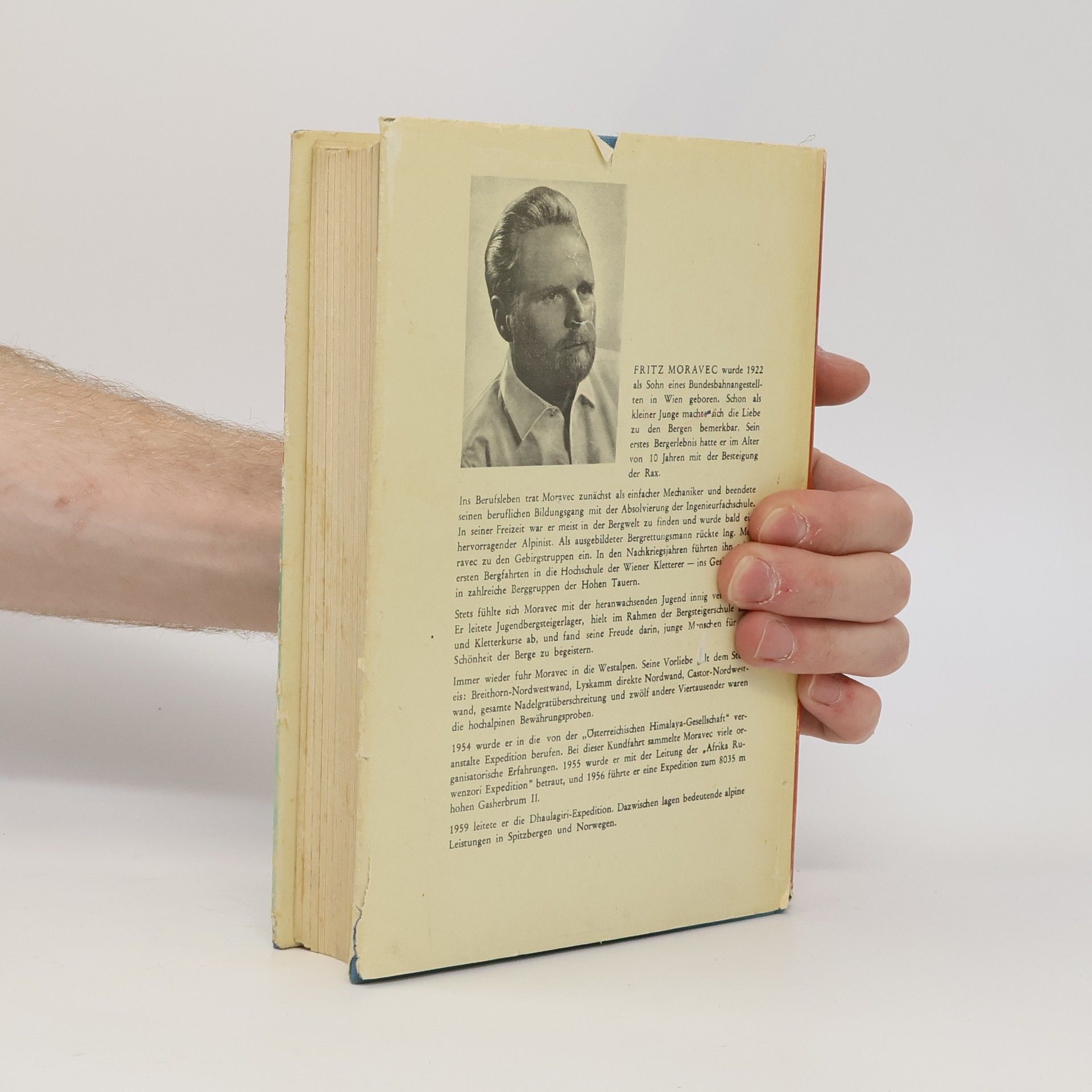 Fritz Moravec Dhaulagiri Berg ohne Gnade
