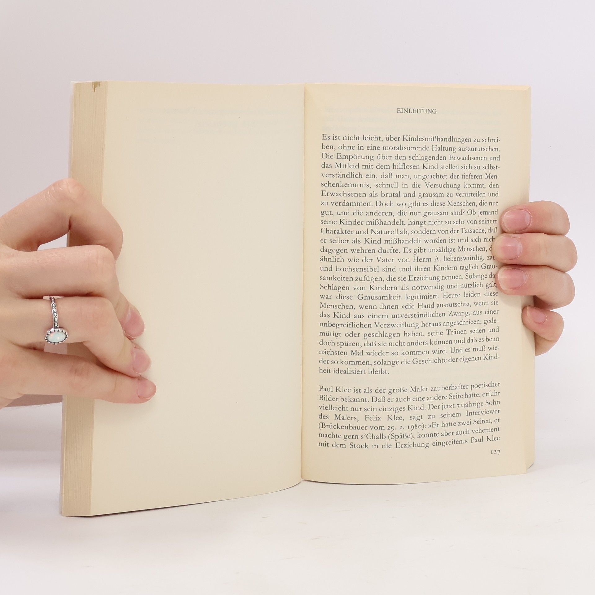 Alice Miller Am Anfang war Erziehung