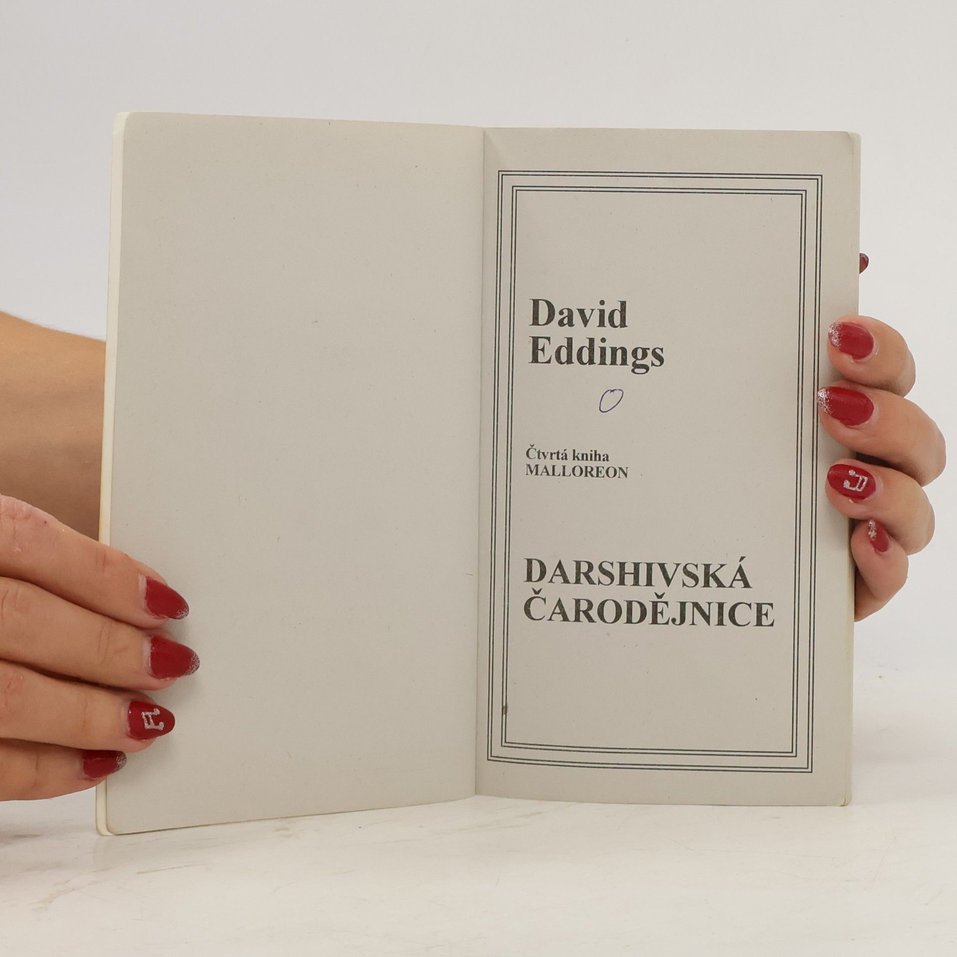 David Eddings Darshivská čarodějnice. čtvrtá kniha Malloreon