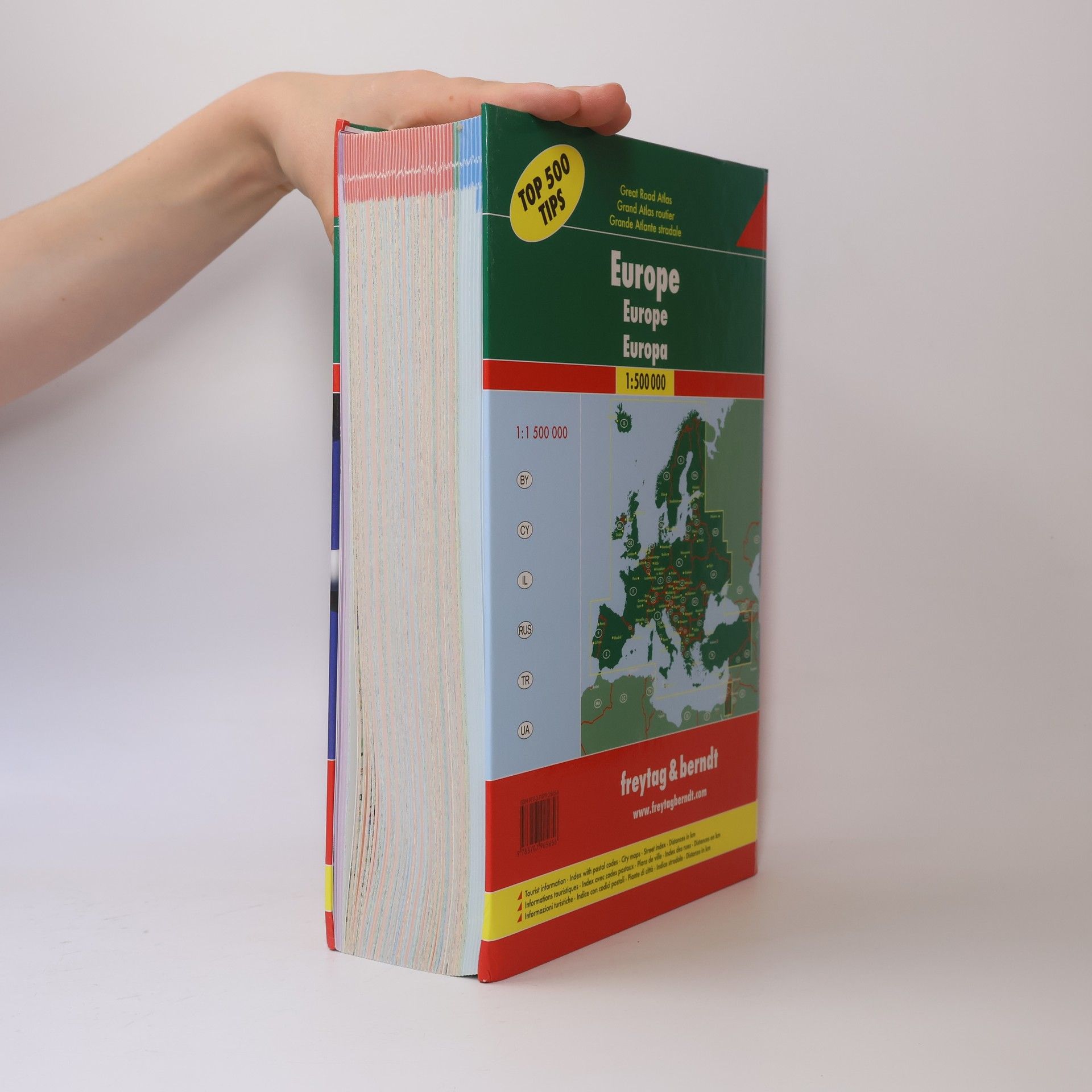 Auteurscollectief Evropa. Velký autoatlas. Turistické informace