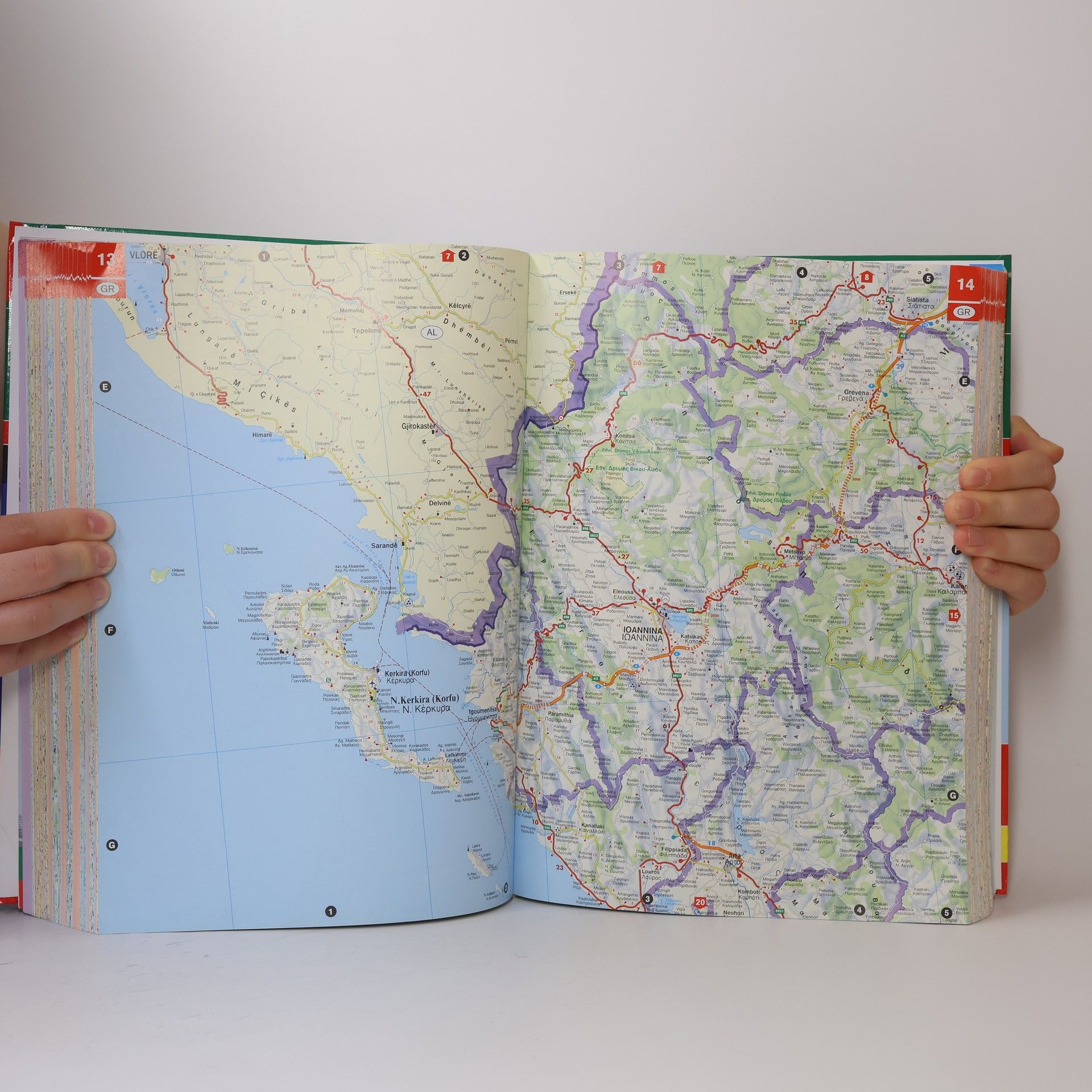 Auteurscollectief Evropa. Velký autoatlas. Turistické informace