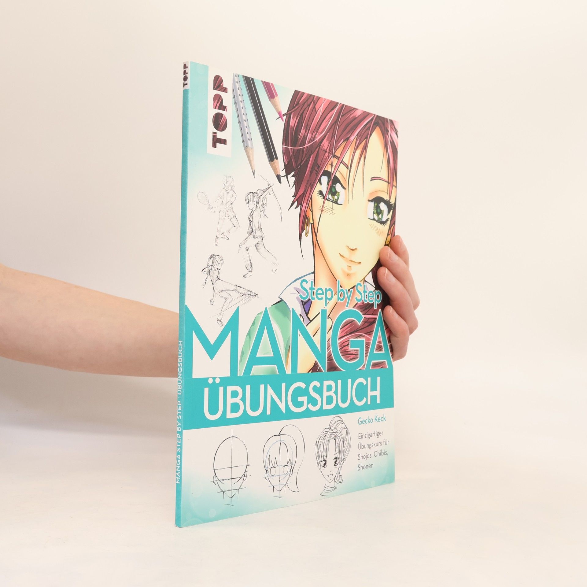 Step by step Manga Übungsbuch